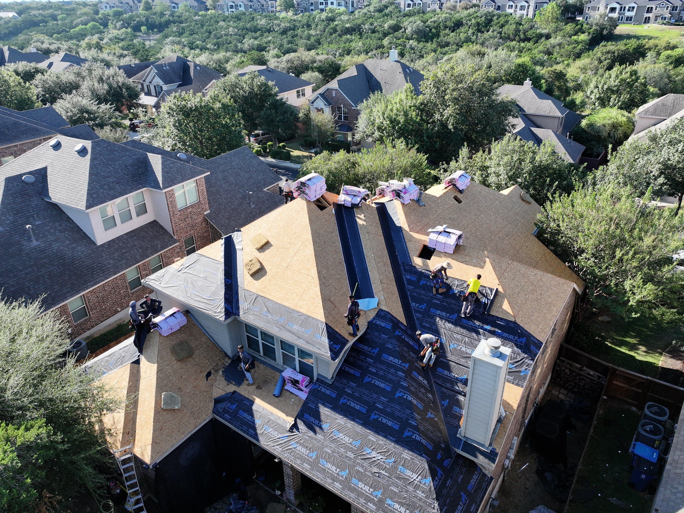 Residential Roof Replacement by Premier Roofing and Contracting