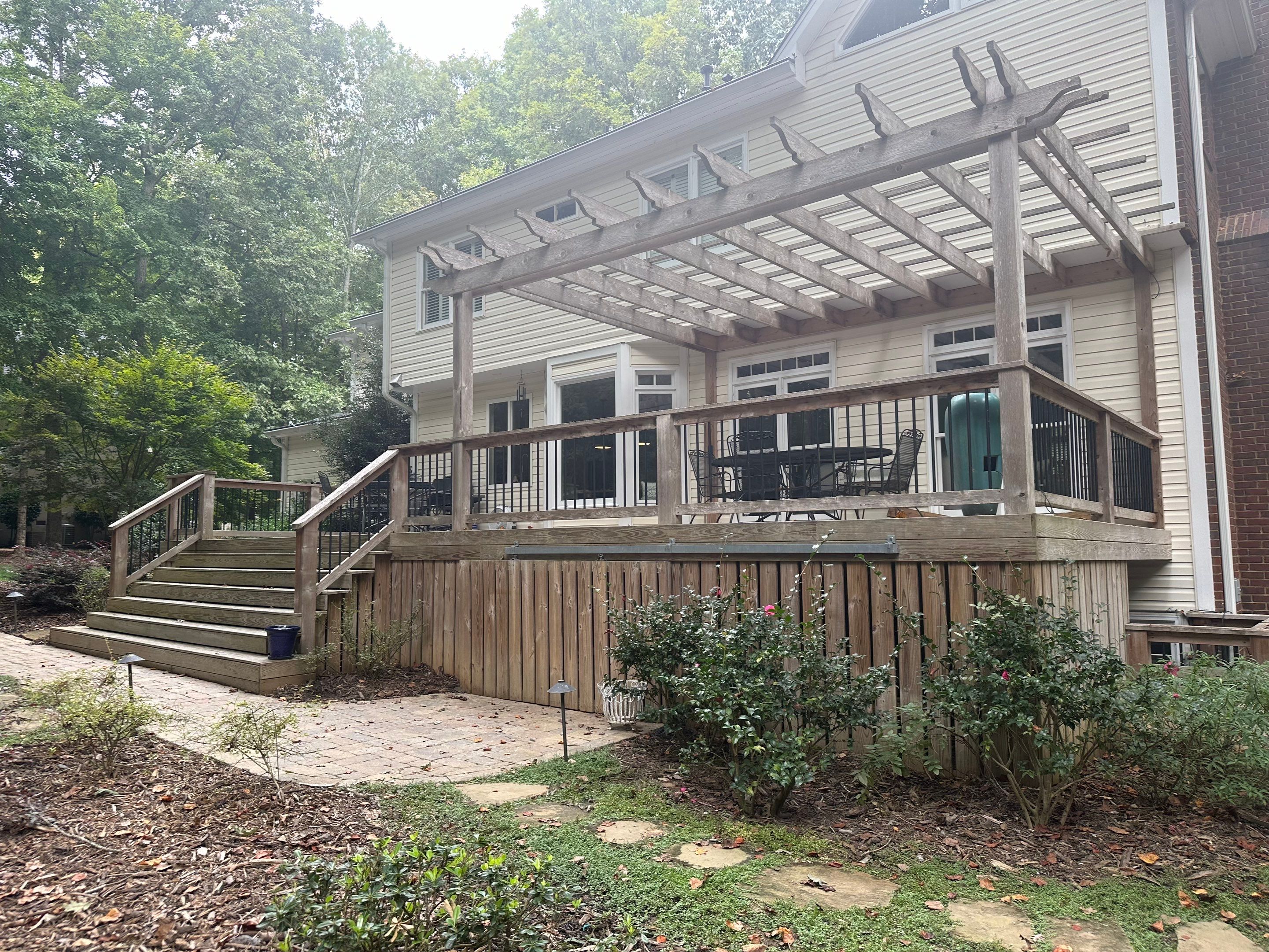 Wood Deck and Pergola using Wood Sealant by DuraSeal