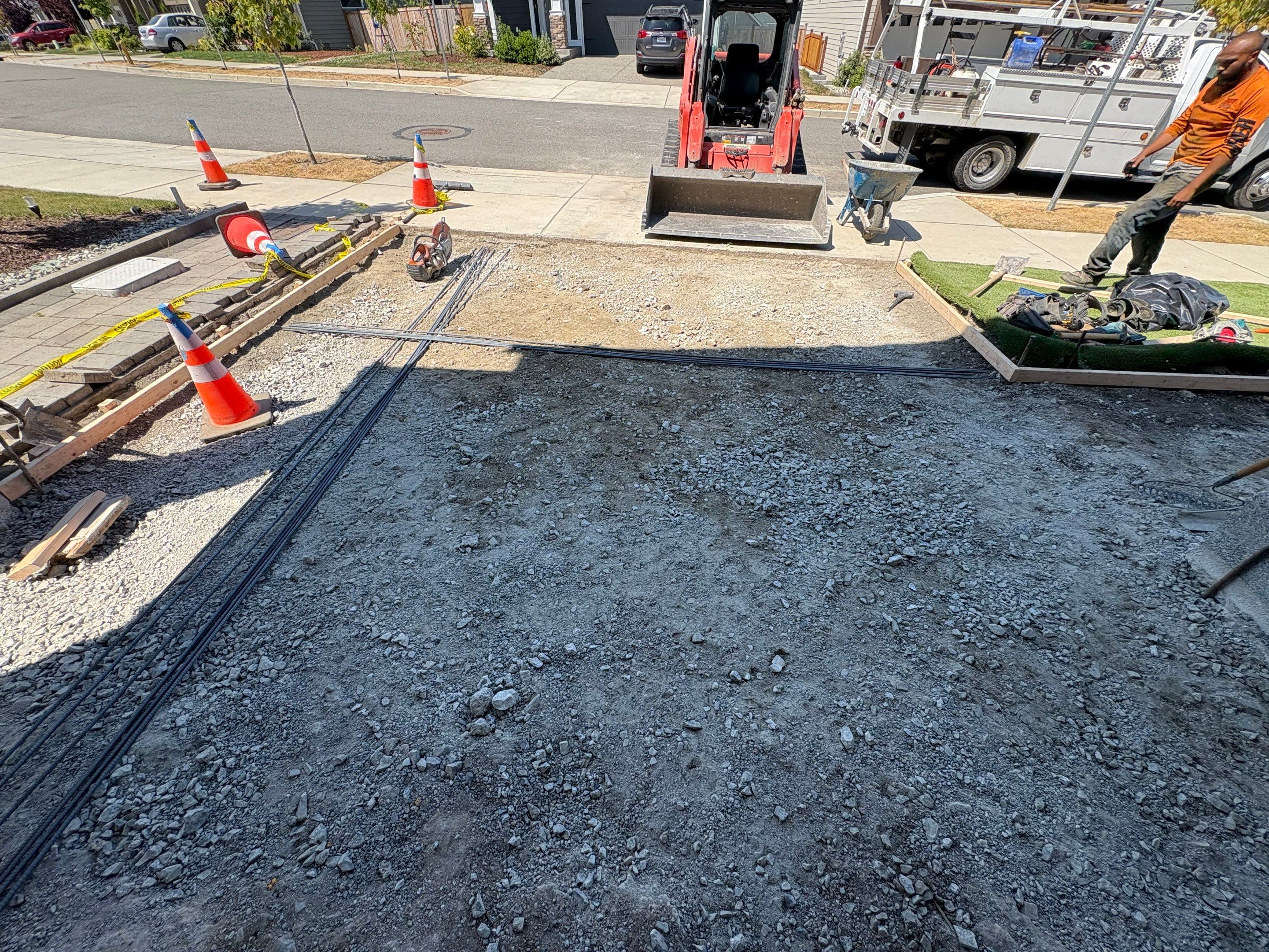 Concrete Driveway Makeover | Snohomish  by Jireh Asphalt & Concrete Inc 