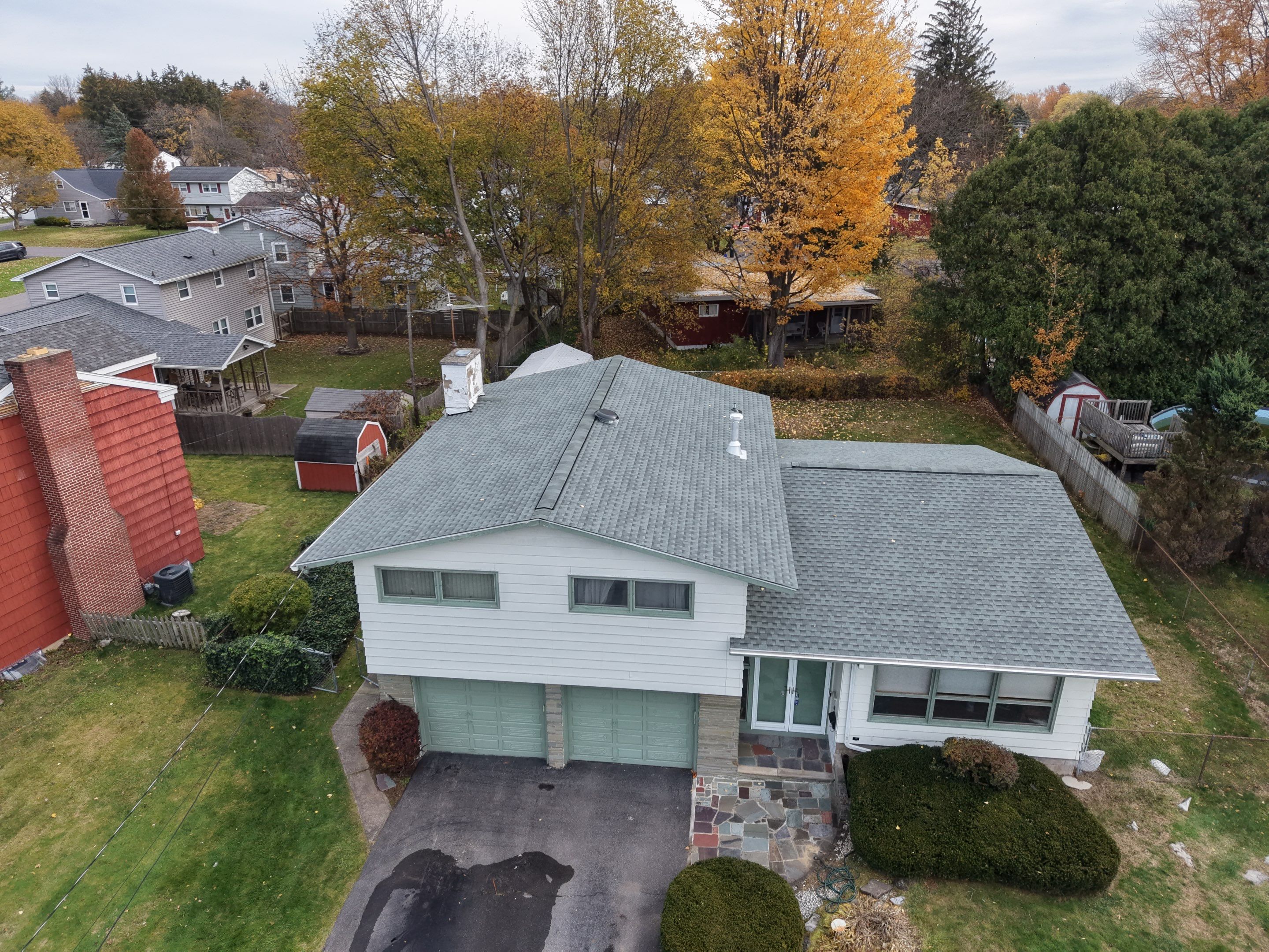 🏠✨ Full Roof Replacement Completed in Syracuse, NY! 🔨 by Alpha Omega Roofing LLC