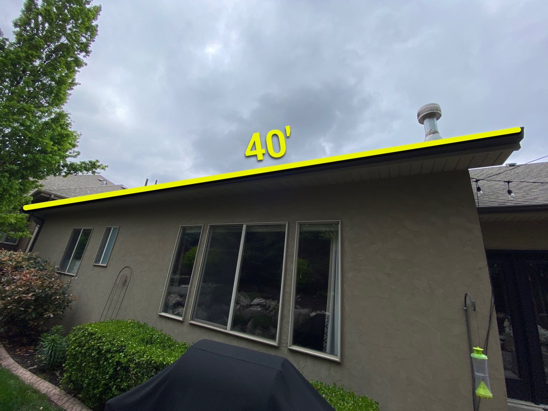 Project in Cottonwood Heights by Emerald Gotcha Gutters 