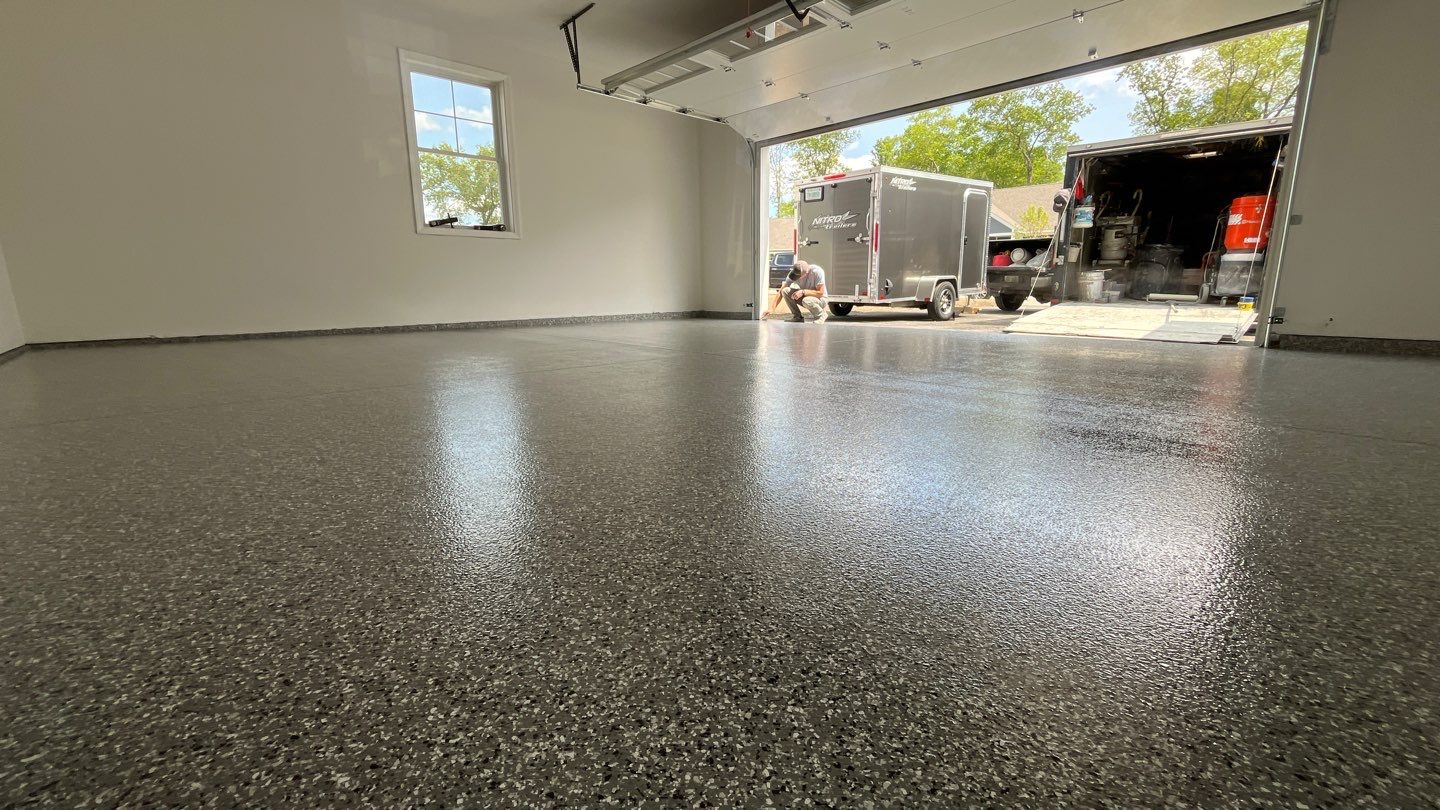 Garage in Nashua, NH 03064 by Symphony Concrete Coatings