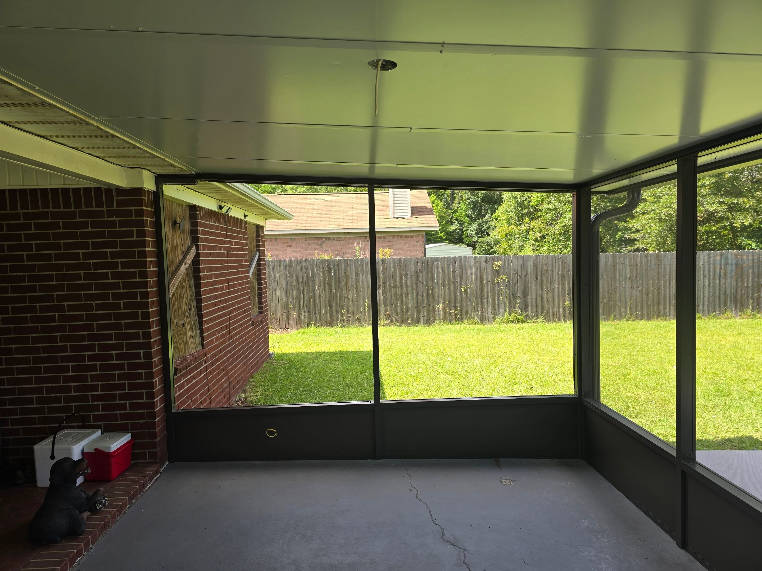 Screen Room Using Colorbeam by Titan Sunrooms