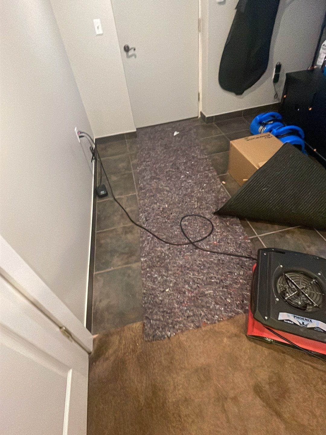 Project in Birmingham by EzDry Water Mitigation & Property Restoration