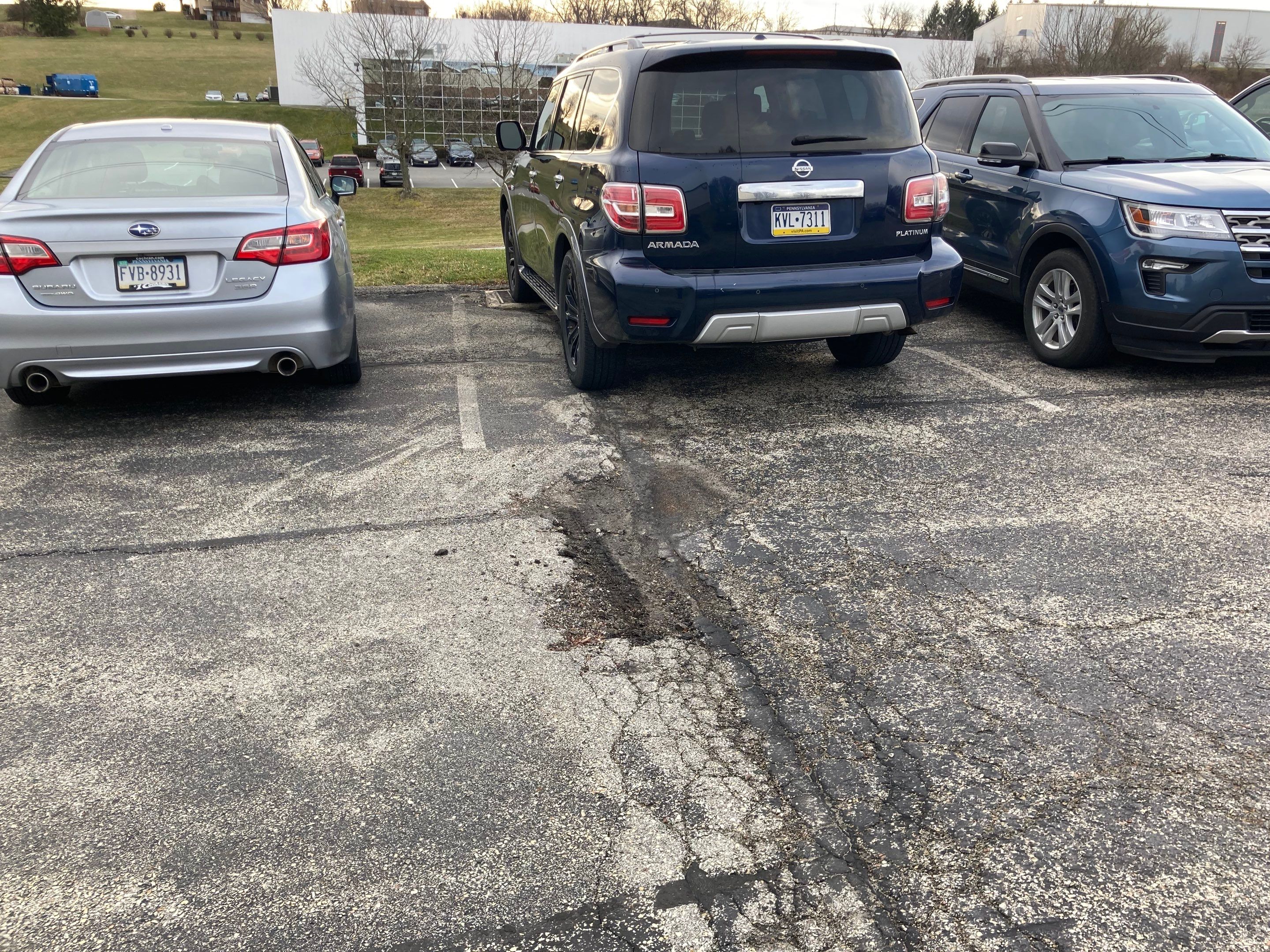 Asphalt Resurface Commercial Park Lot using asphalt by Brant's Asphalt