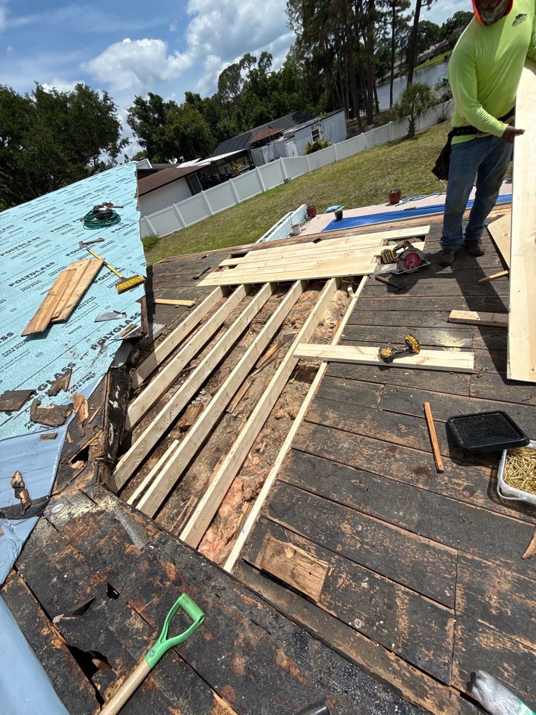 Project in St. Petersburg 33712 by Mitchell Roofing Company LLC 