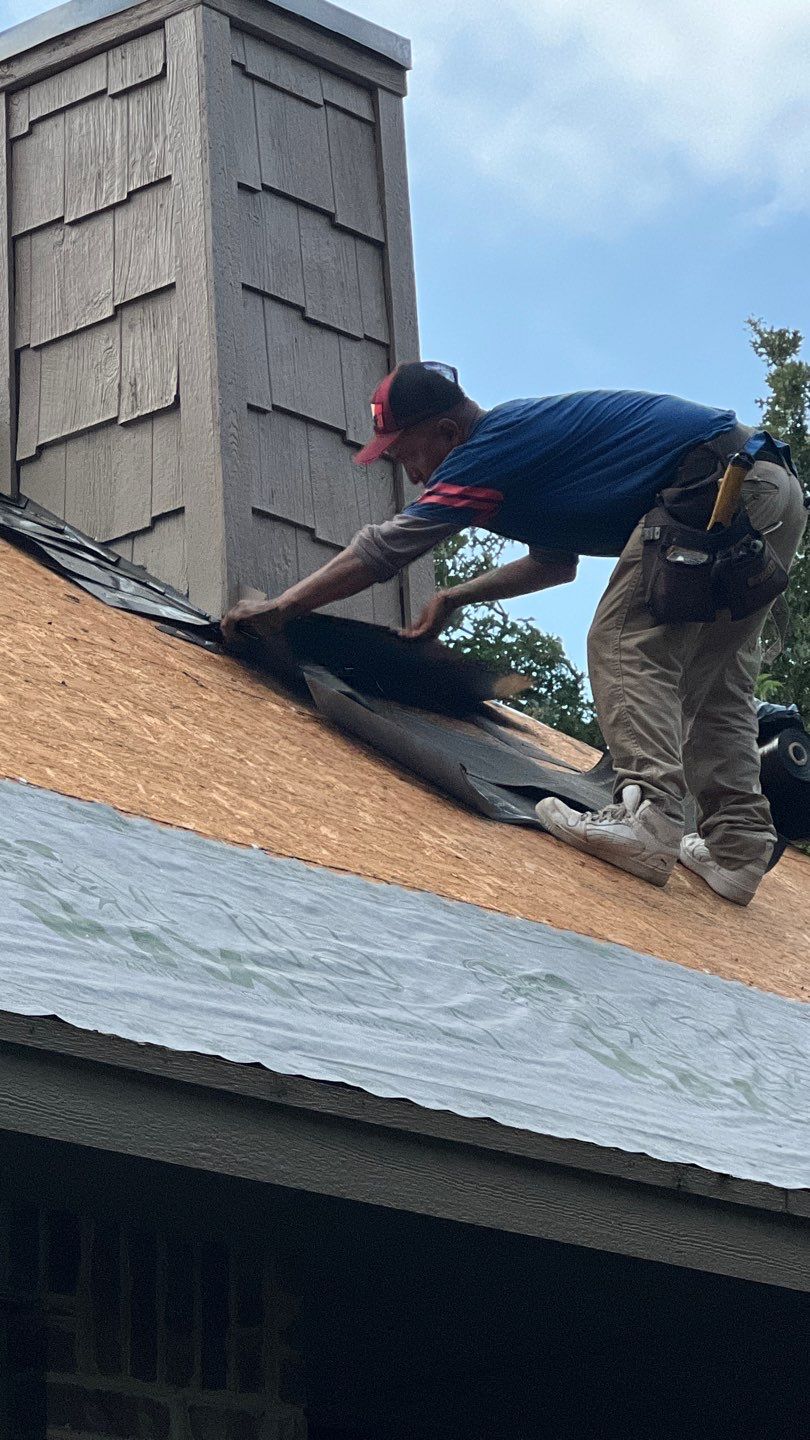 Residential Roofing Installation using GAF Natural Shadow  by A & H Roofing and Contracting