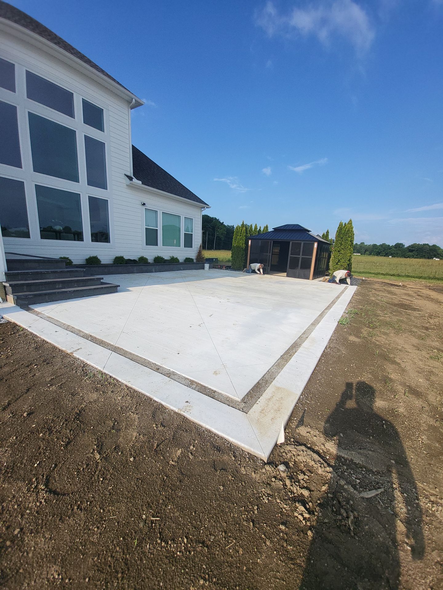 Turf Strip Driveway in Marysville, OH by Southwest Greens Midwest