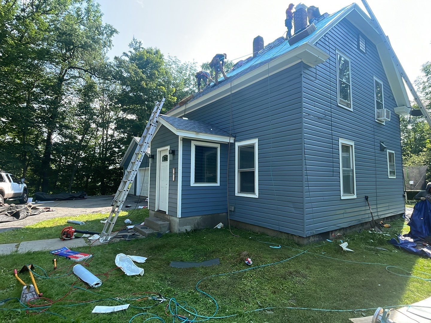 Residential Roofing Installation using GAF Timberline HDZ by Sensible Home Solutions