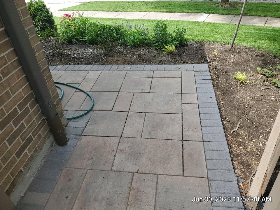 Brick paver clean, sand and seal. using Surebond SB-1300 by Northern Power Washing LLC.