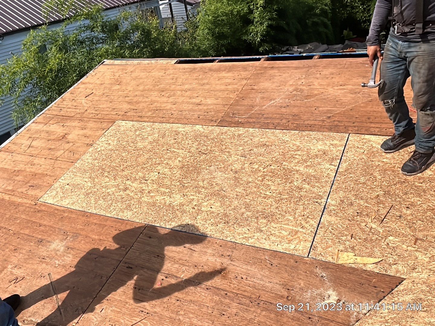 Residential Roofing Repair using Metal by Mr. Roofer