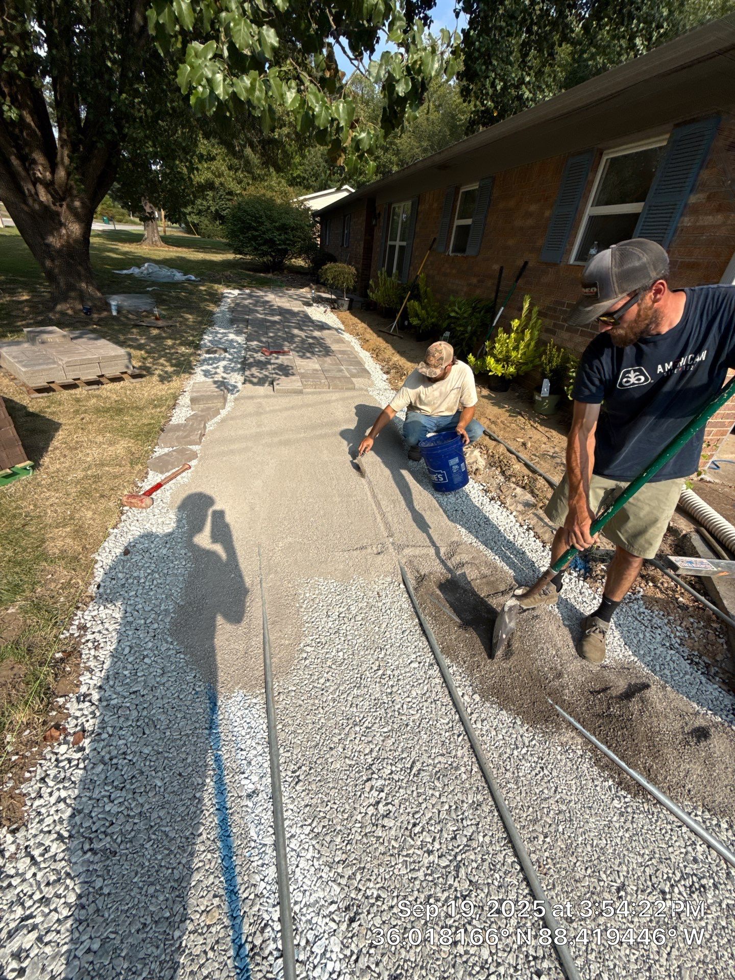 Front Entry Enhancements and a Back Deck Upgrade by Elite Proscapes LLC