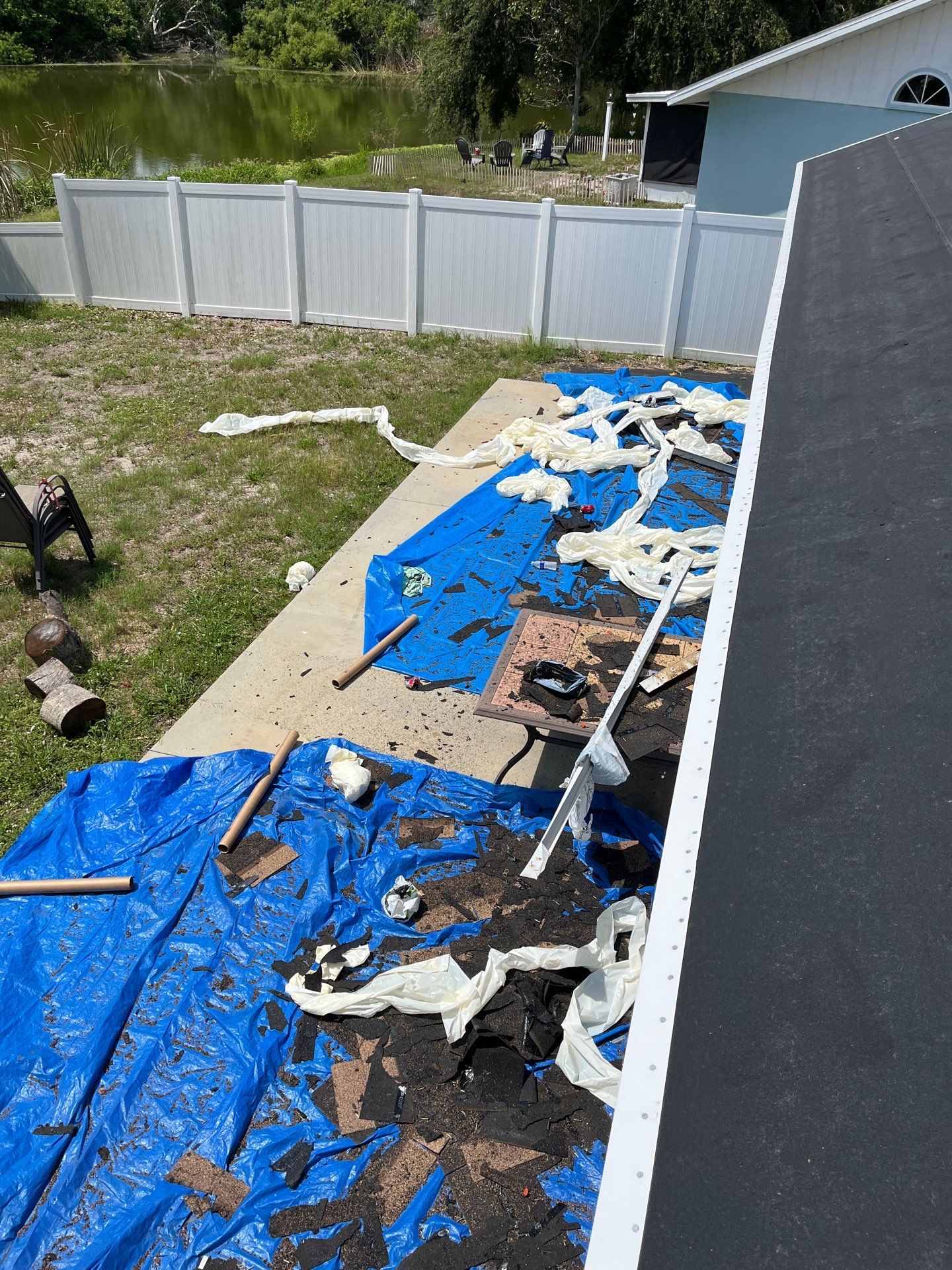 Project in St. Petersburg 33709 by Mitchell Roofing Company LLC 