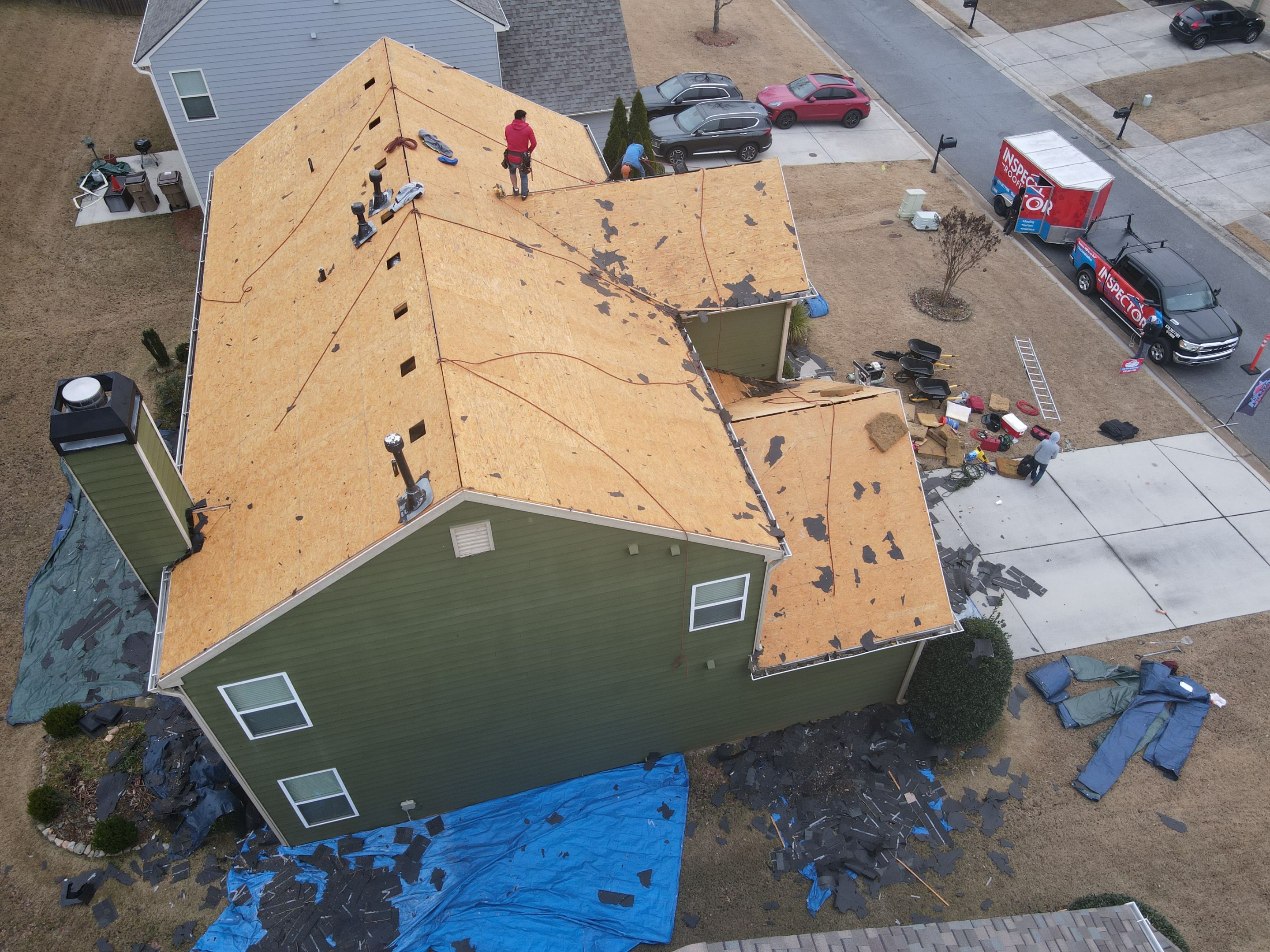 Residential Roofing Installation using Atlas  by Inspector Roofing and Restoration