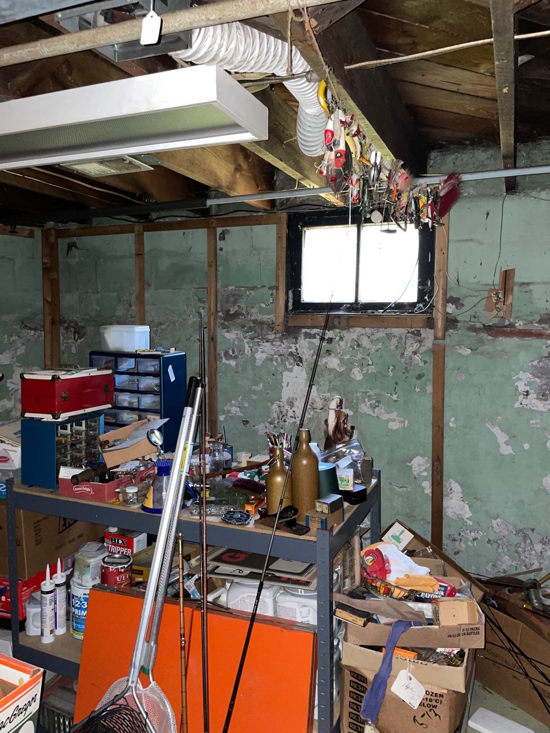 Wall repair with Fortress Invisibeams by ACE Waterproofing & Basement Solutions