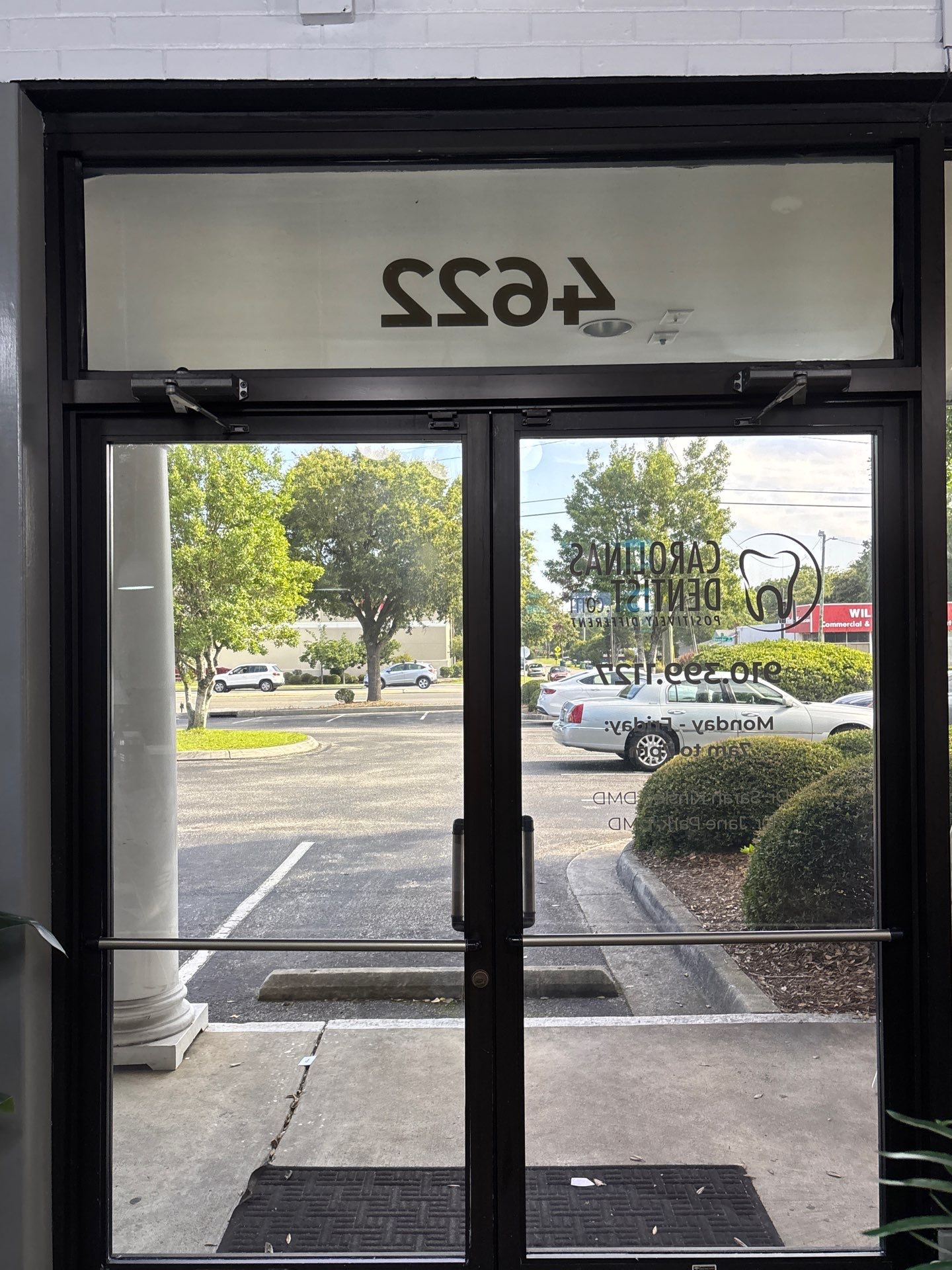 Carolina Dentist Office project in Wilmington, NC by Tint USA Coastal Carolina
