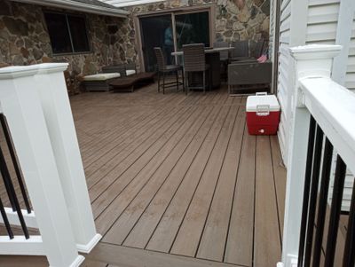 Deck Resurface with Access Ramp