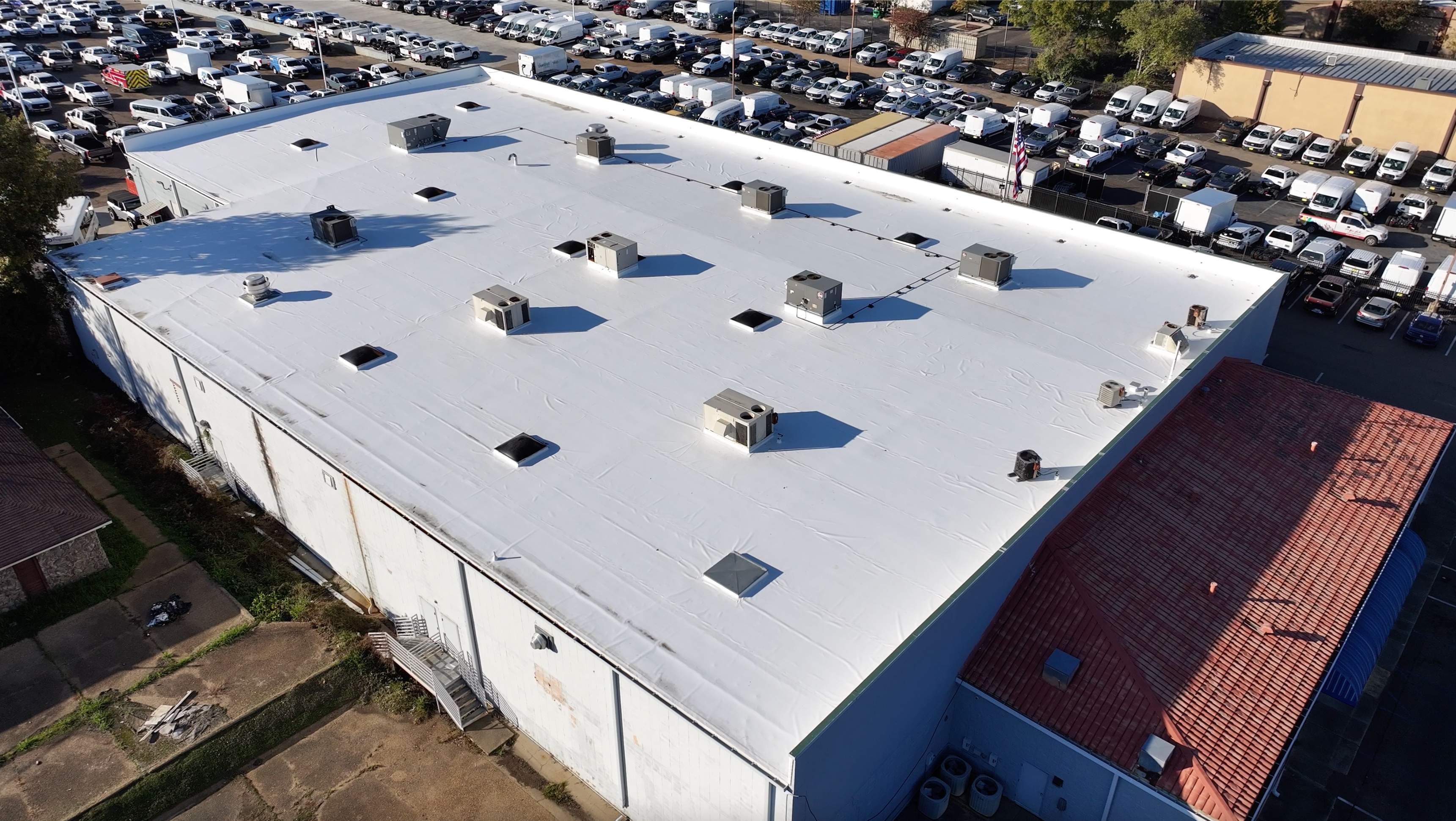 Commercial TPO Roof Installation | Jackson, MS by Watkins Construction & Roofing