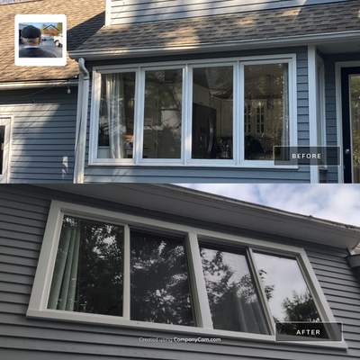 Window Installation Using Infinity by Marvin Casement-Picture and Glider Windows