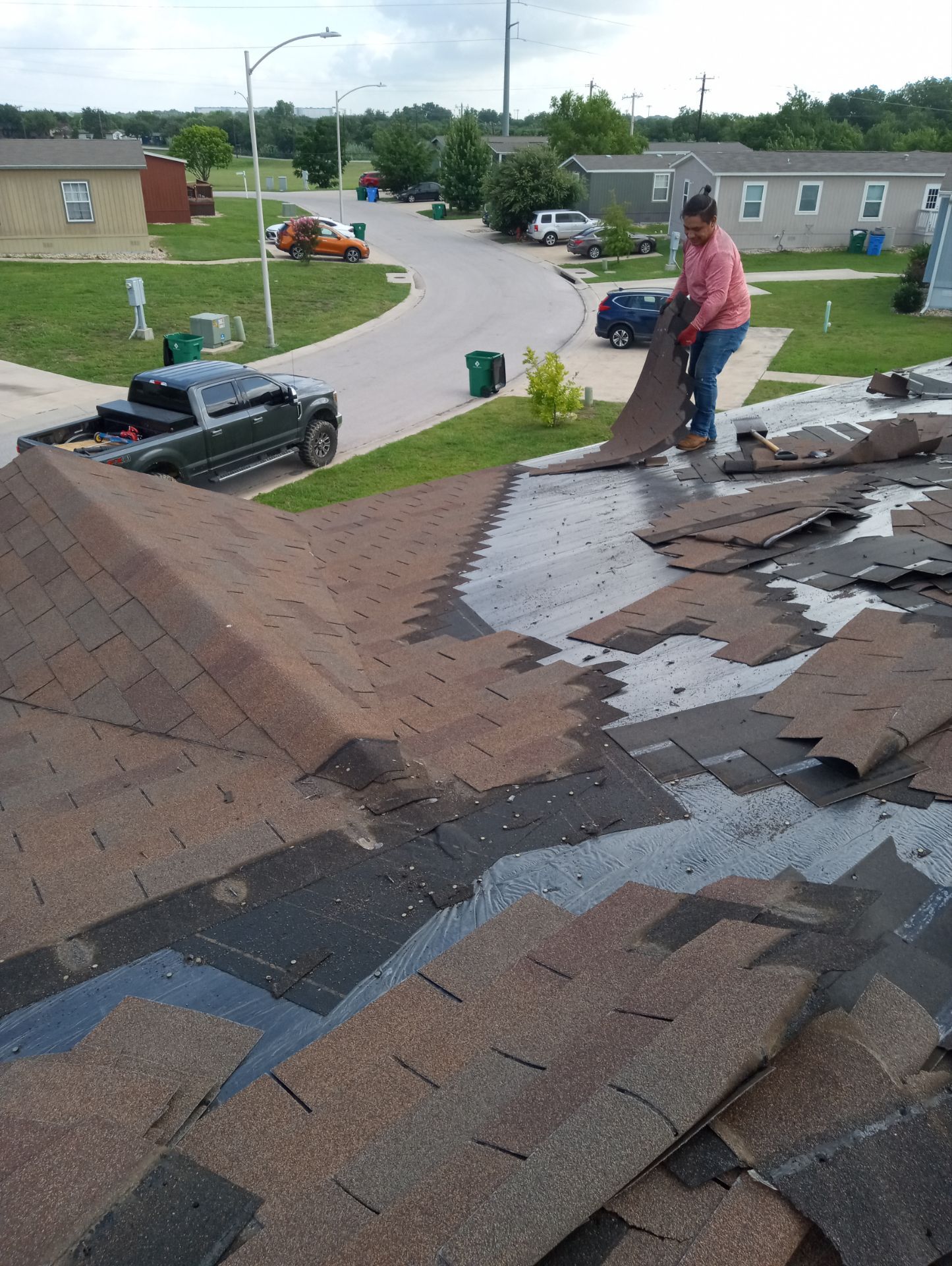 Storm Damage Roofing Replacement and Fence Restoration by Caliber Restoration LLC