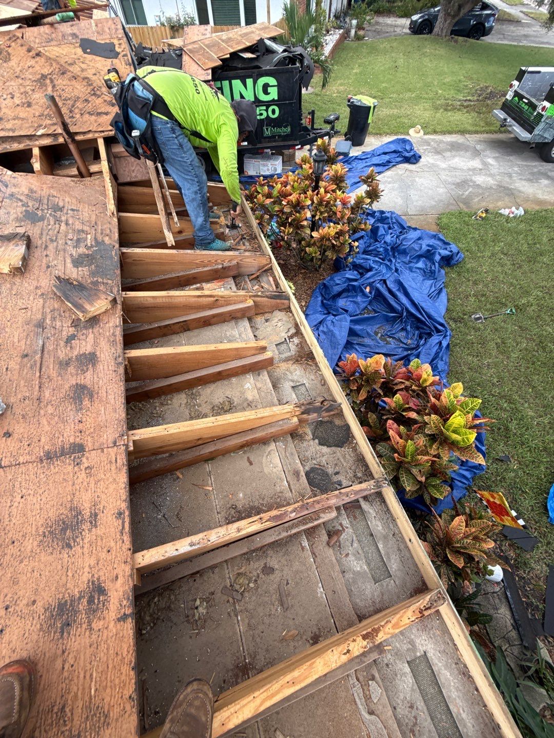 Project in St. Petersburg 33710 by Mitchell Roofing Company LLC