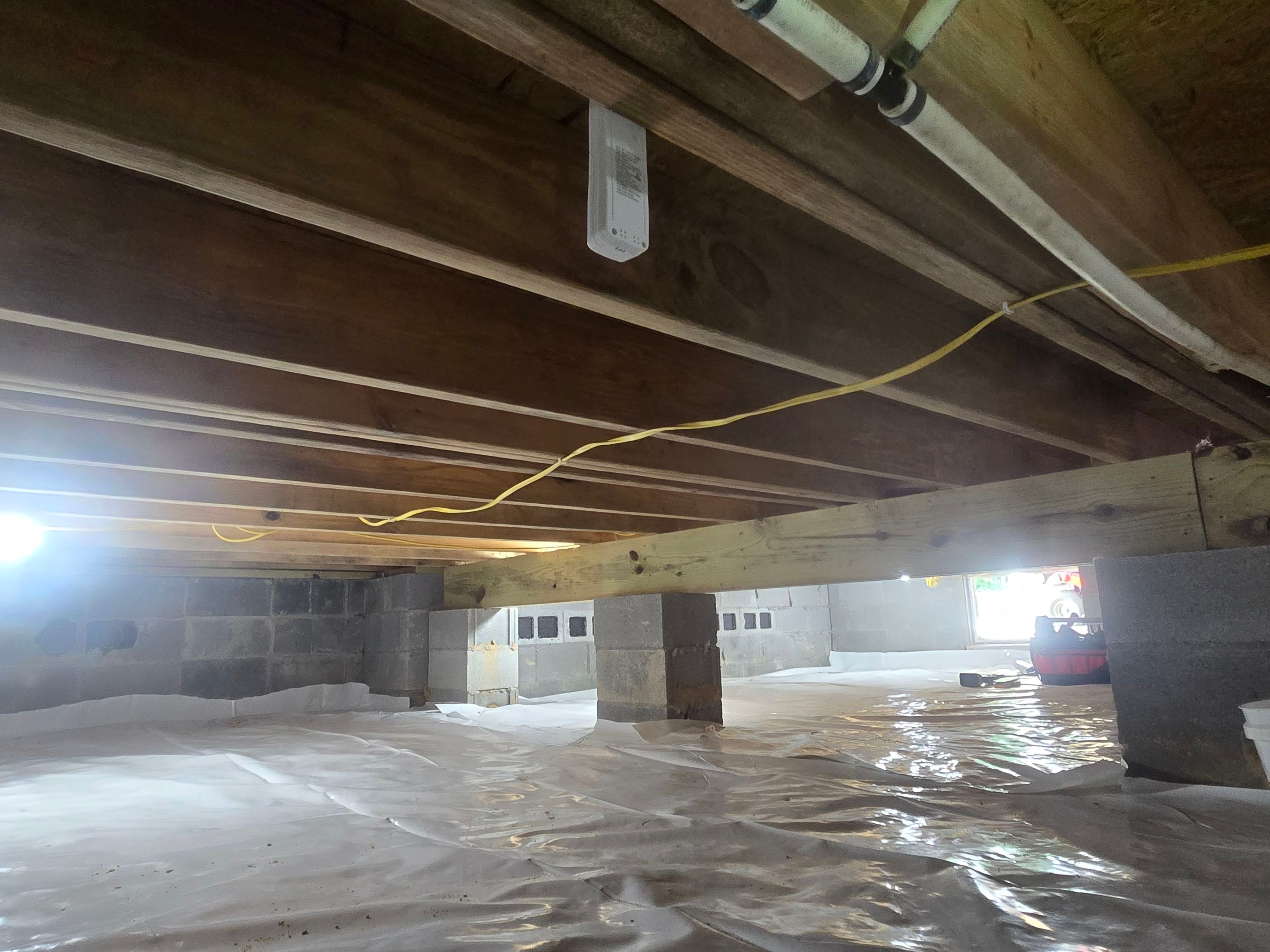 Project in Suffolk by Patriot Crawl Space Repairs