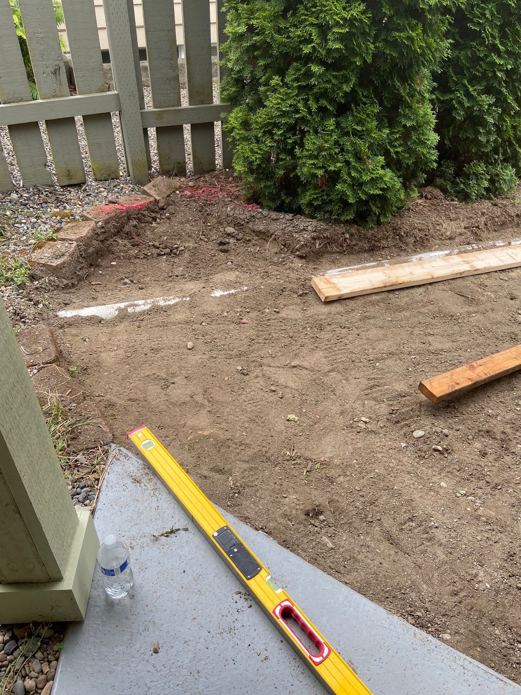 Ashley | Concrete Back Patio by Jireh Asphalt & Concrete Inc 