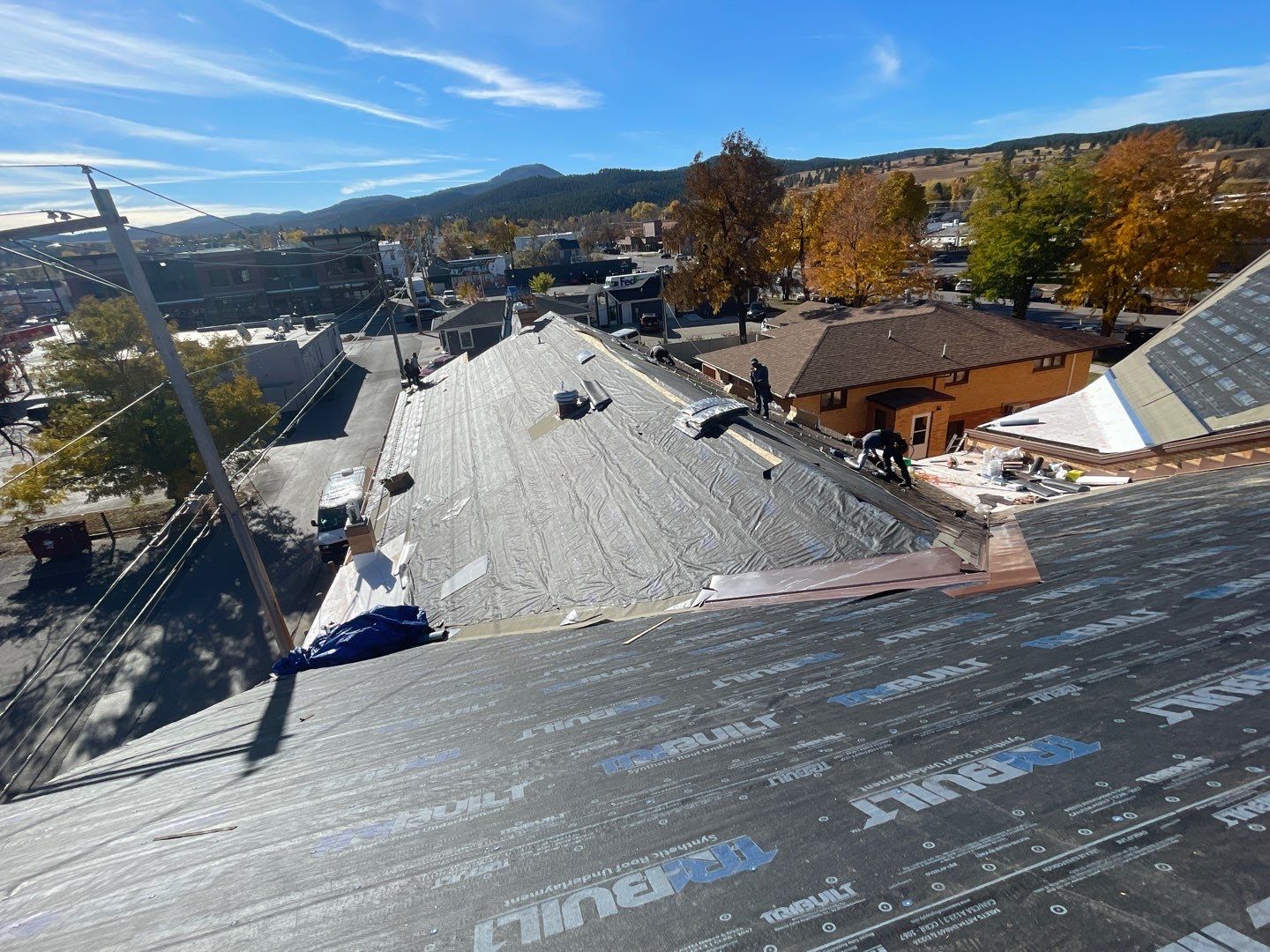 Commercial Roofing Installation using EuroShield by Weather-Tite Exteriors LLC