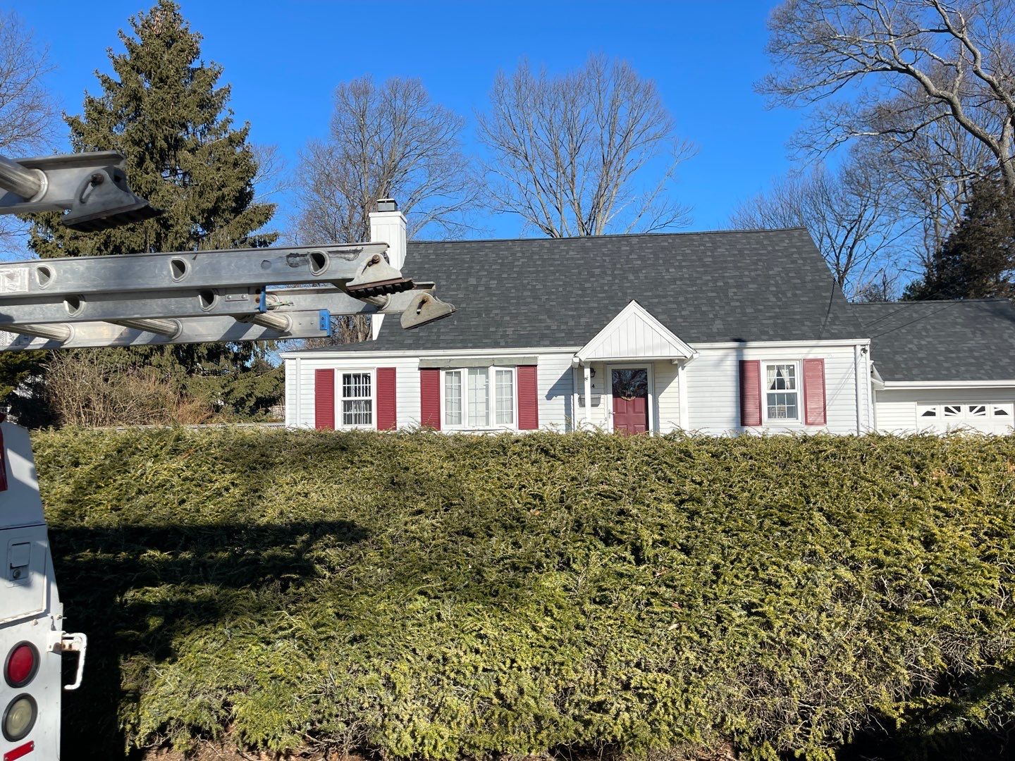 Fence Installation using Privacy Vinyl Fence by A Plus Exterior