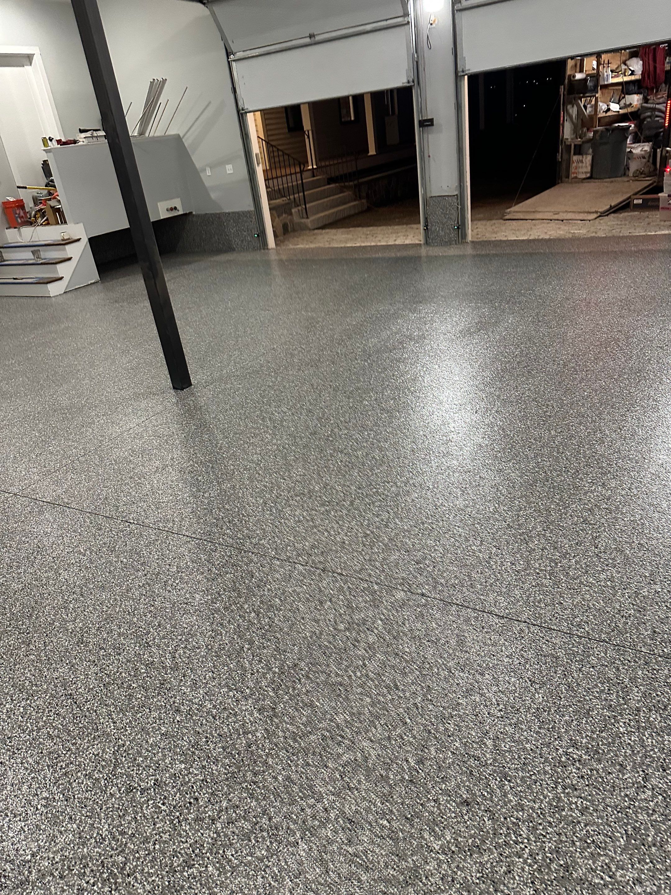 Rogers Garage TransFLOORmation by Symphony Concrete Coatings