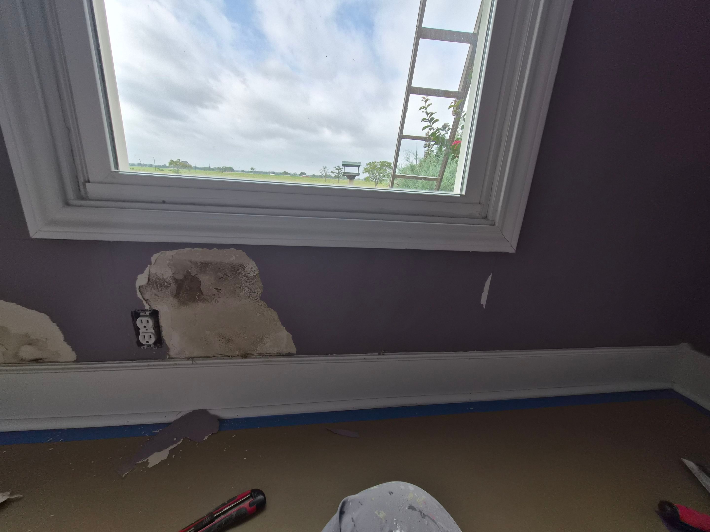 Extensive Interior Repair & Repaint in Tyler TX by Quality Coats Painting
