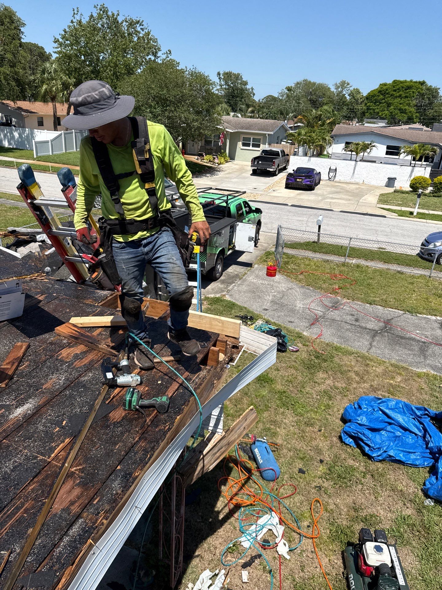 Project in St. Petersburg 33709 by Mitchell Roofing Company LLC 