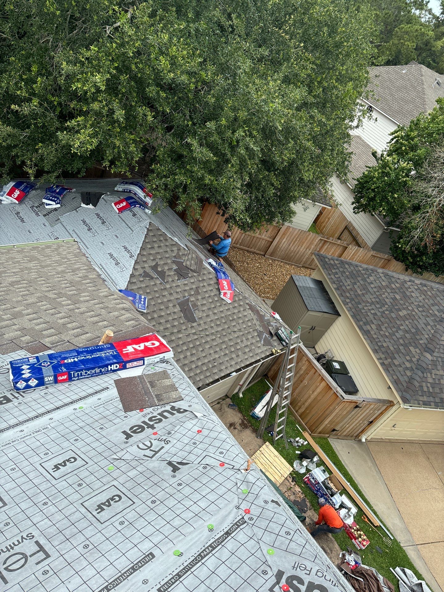 Roof Replacement in Austin Park, Sugar Land TX by Roof Repair Company