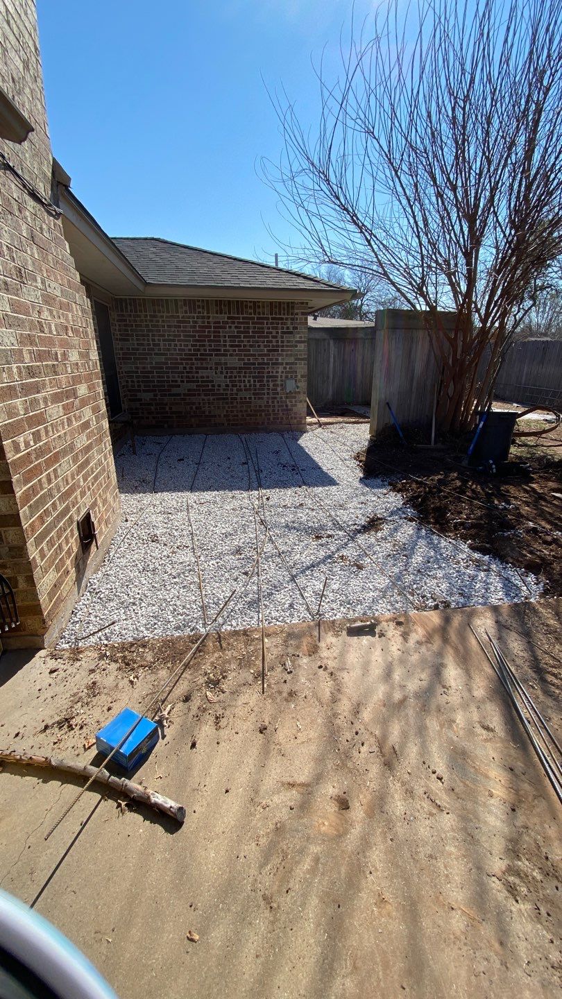 Concrete Patio by Clays Services Inc