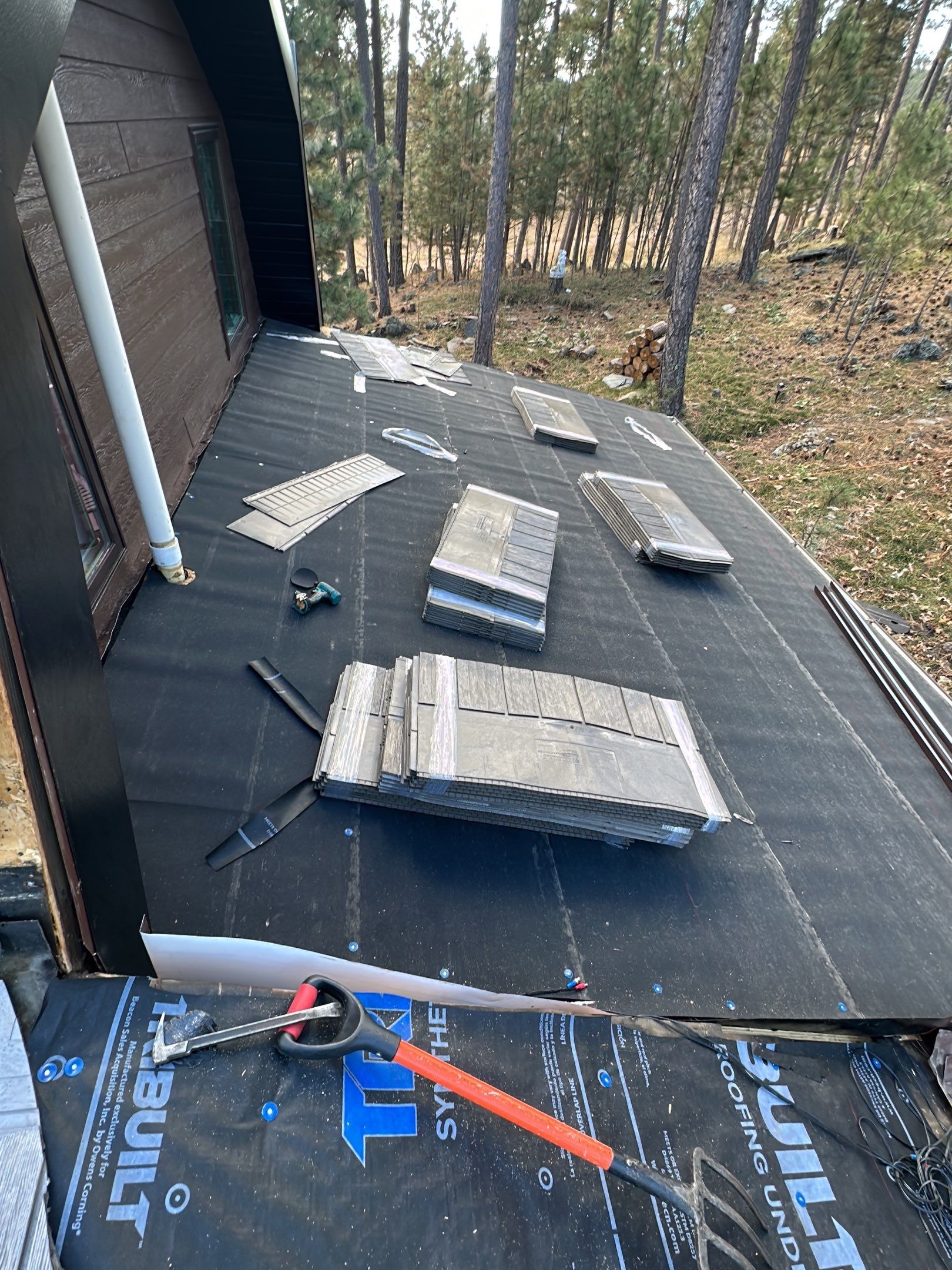 Residential Roofing Installation using EuroShield by Weather-Tite Exteriors LLC