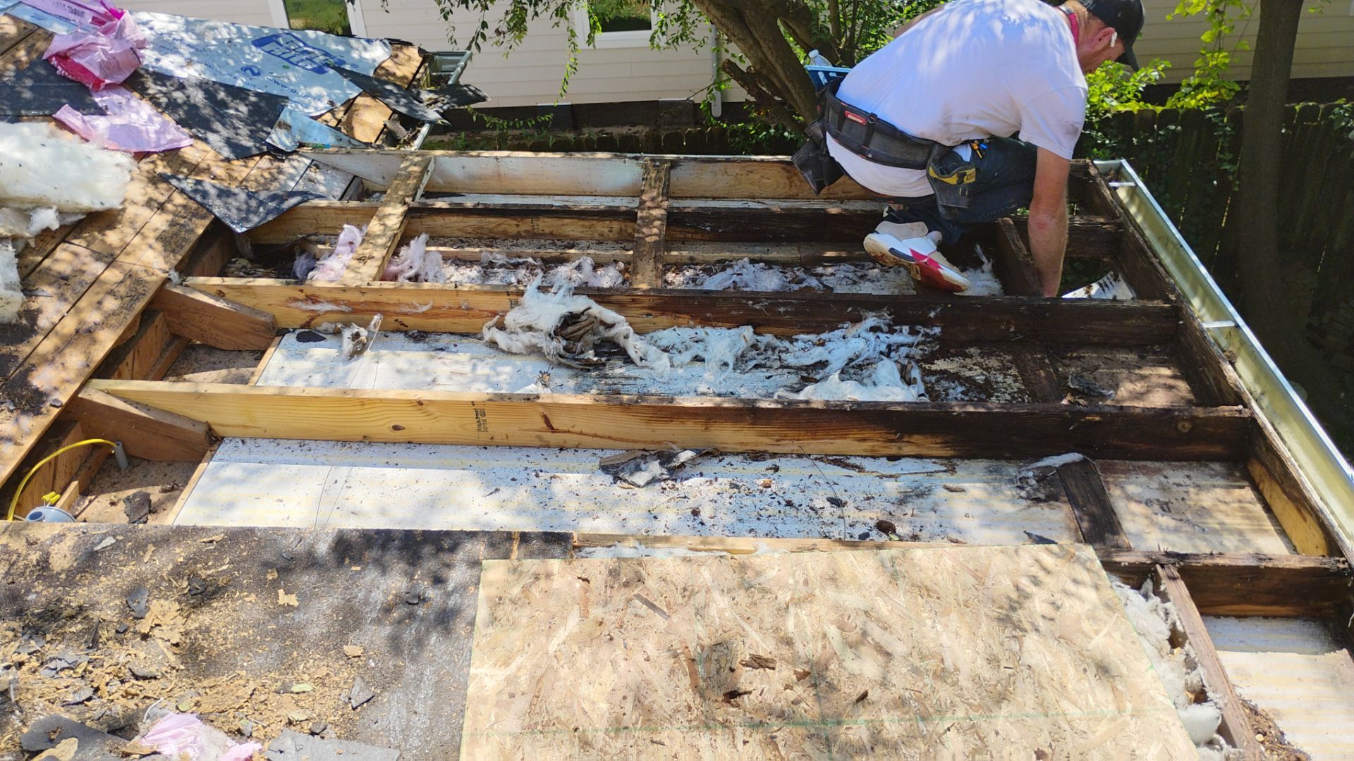 Judy roof replacement  by BROCK BUILDERS 