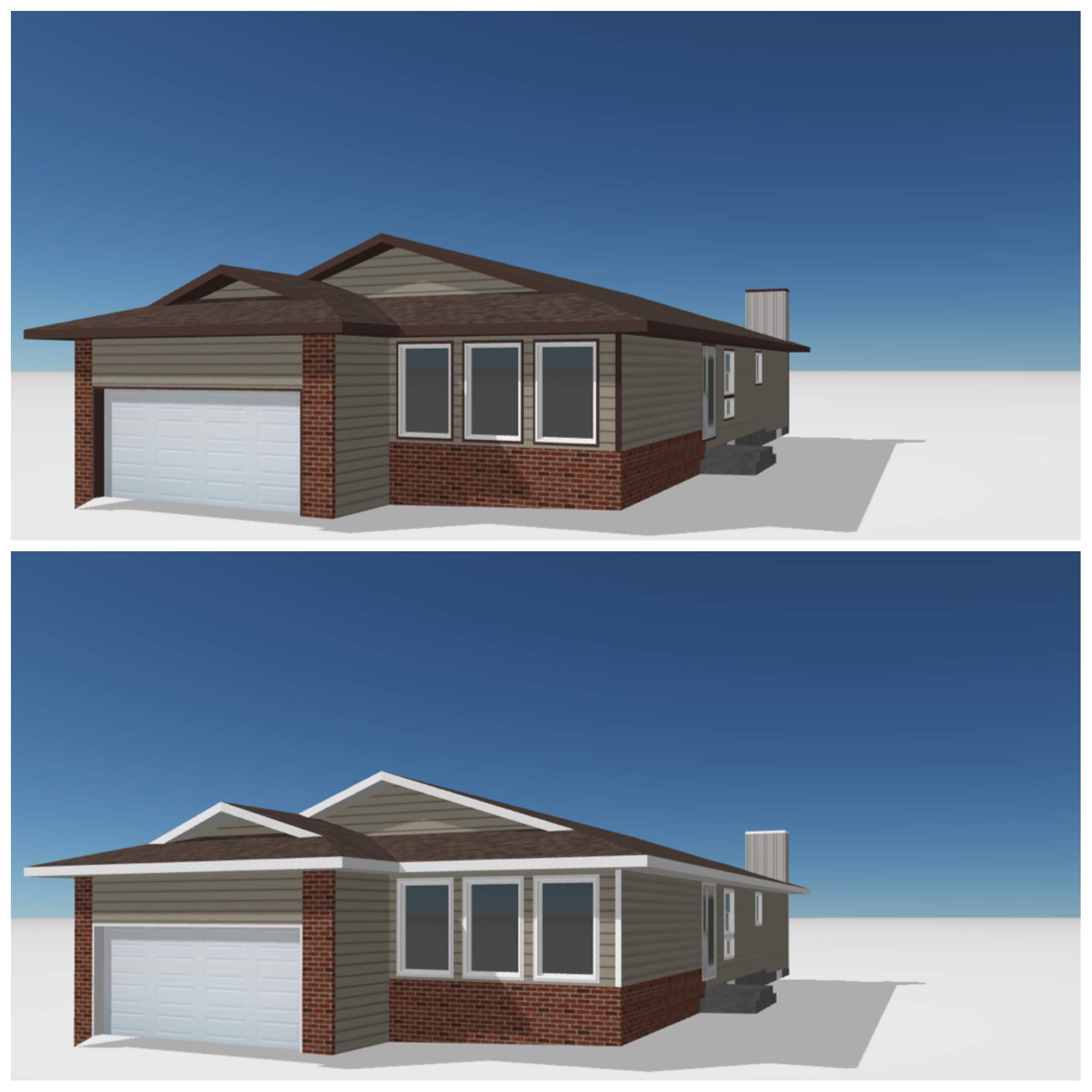 Calgary Chimney Chase Reconstruction and Exterior Siding Replacement by Smart Home Building Systems Ltd.