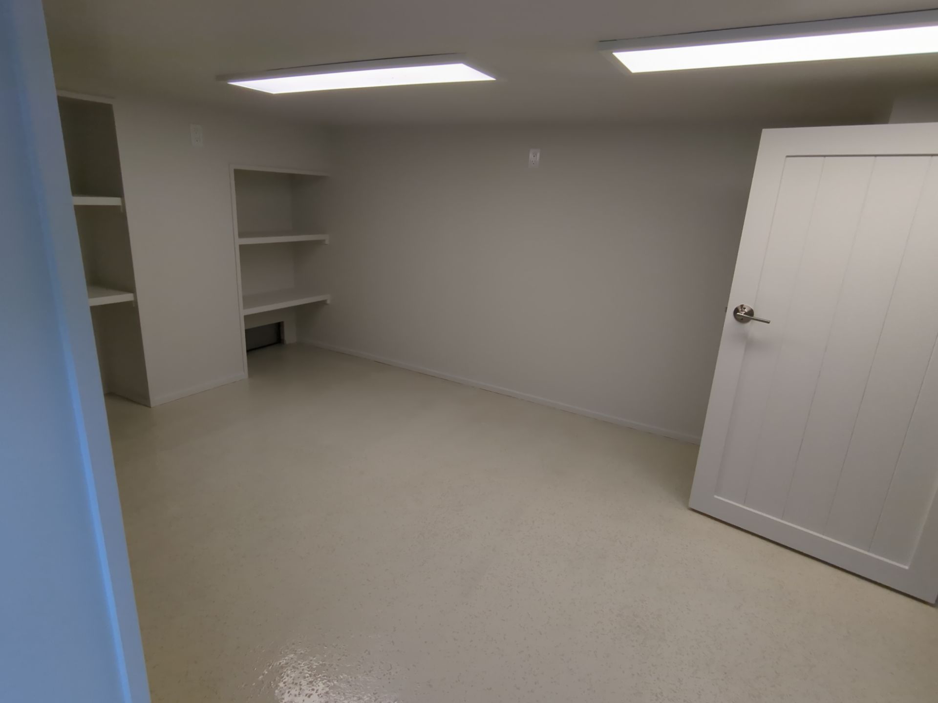 Luxury Home Concrete Floor - Epoxy & Flakes Finish - Stone Harbor, NJ by FreshCoat Works LLC