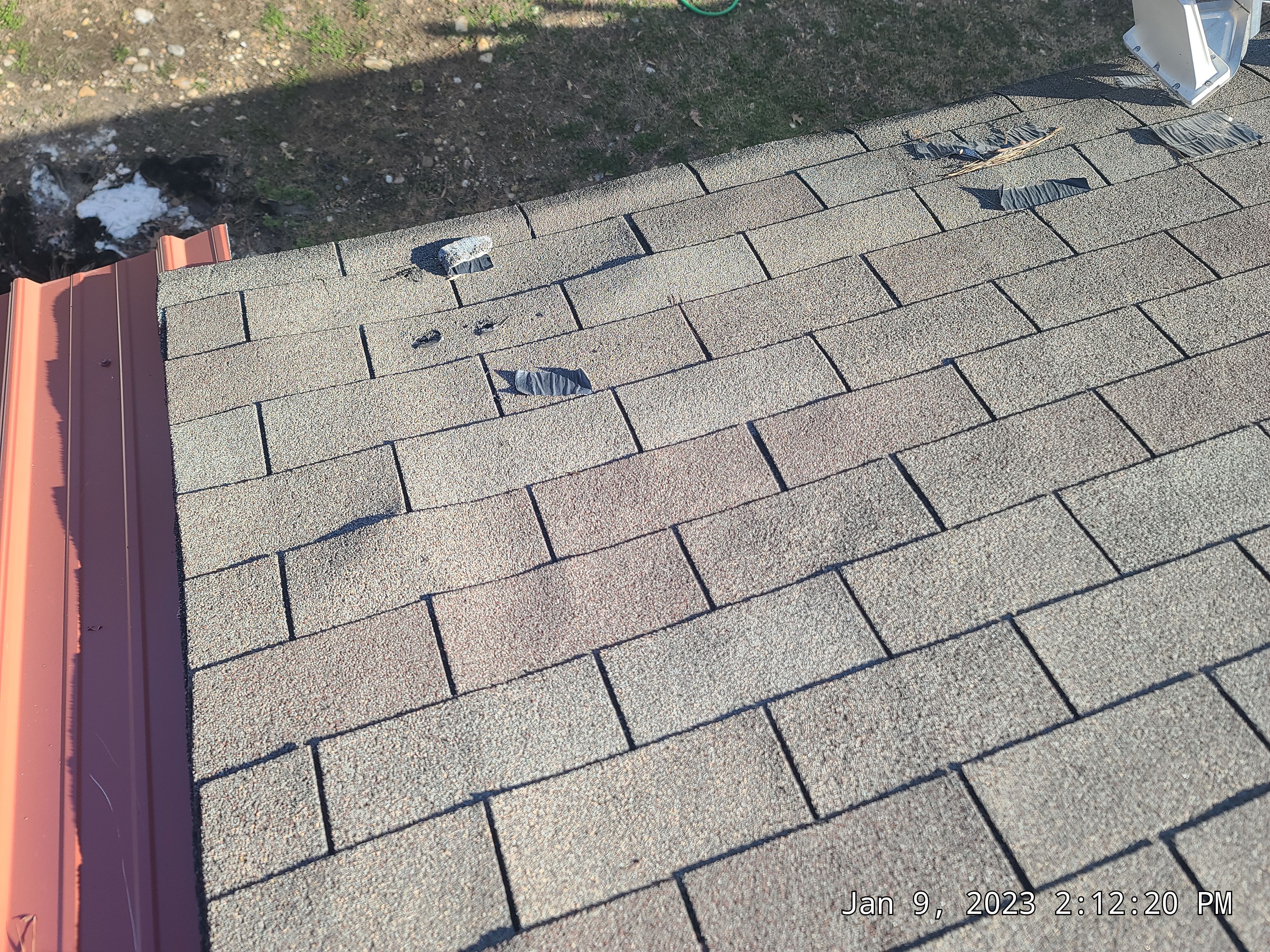Residential Roofing Installation using 29 gauge metal by Hostetler Roofing