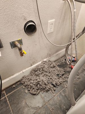 Clogged Dryer Vent Cleaning Project in Lake Oswego