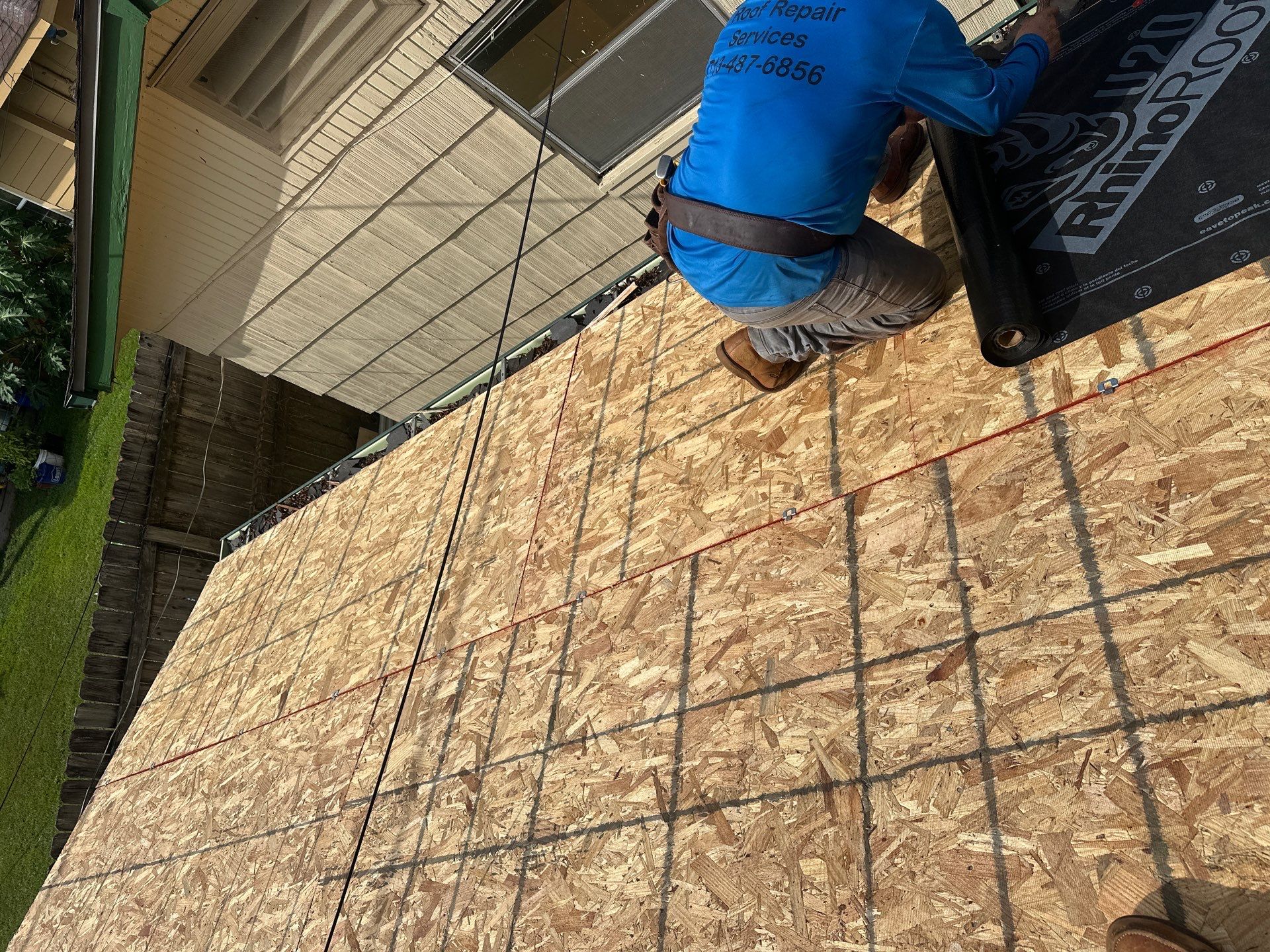 Residential Roofing Installation using Owen's Corning Duration (Lifetime) Shingles by Roof Repair Company
