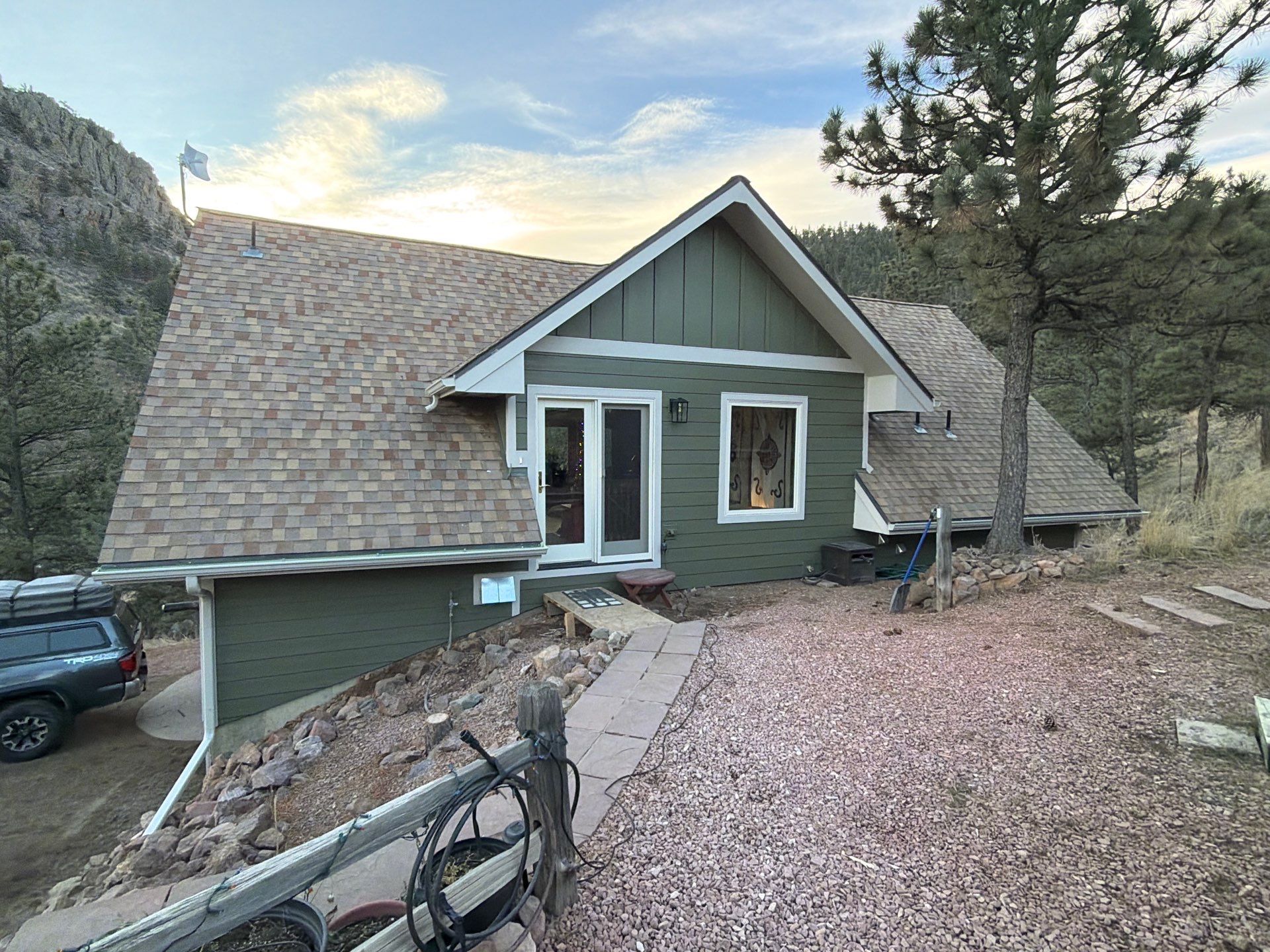 Project in Lyons by Ideal Siding Boulder