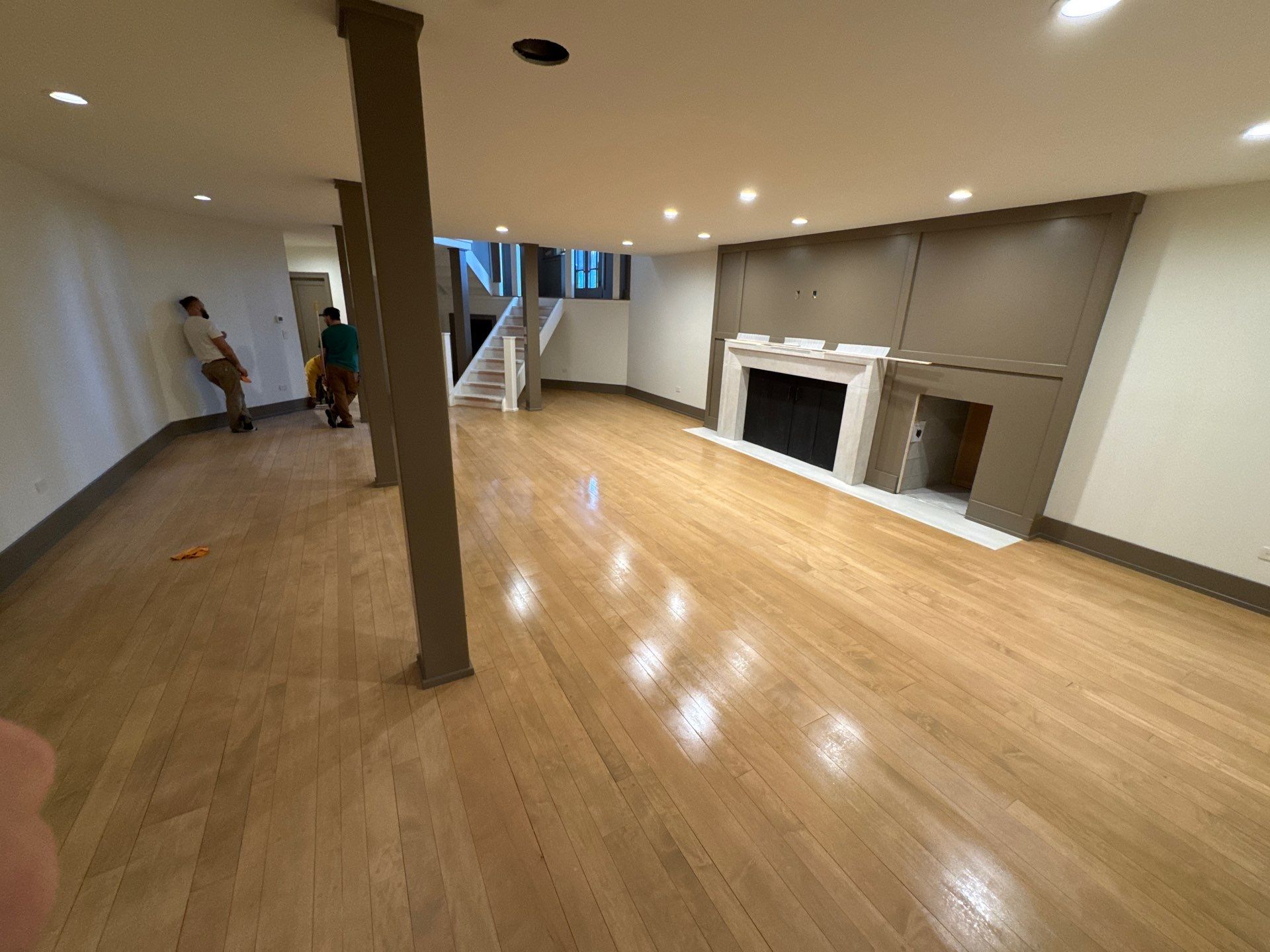 Refinish On Existing Maple by RTBaldwin Hardwood Floors