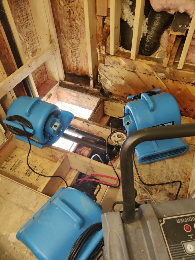 Mold Remediation in Bathroom by Accountable Home Services