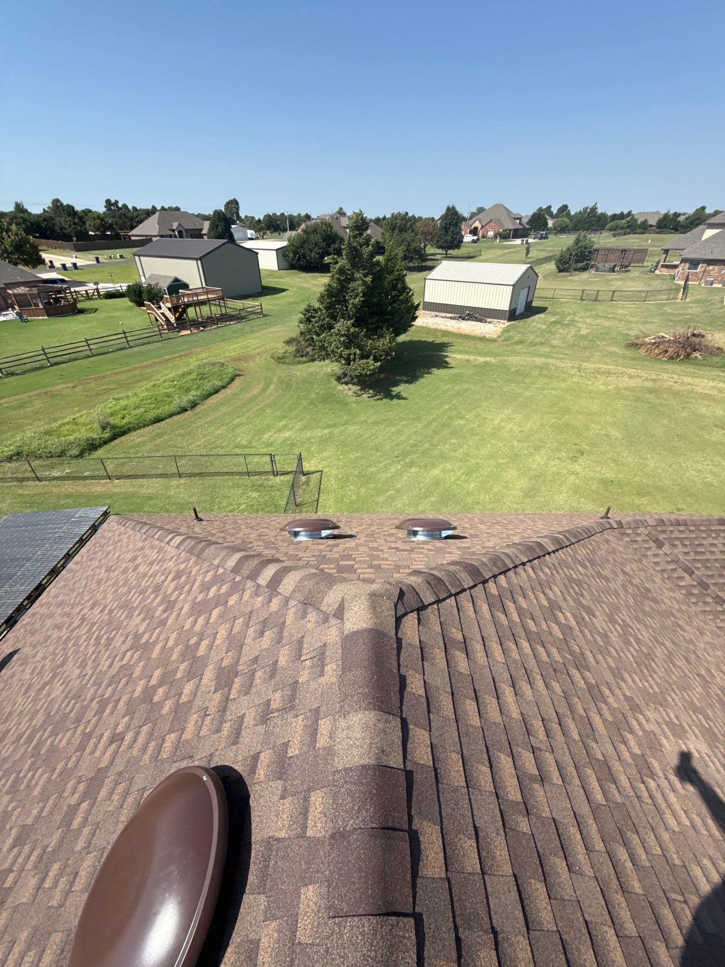 roof replacement in Edmond by McCann's Roofing and Construction