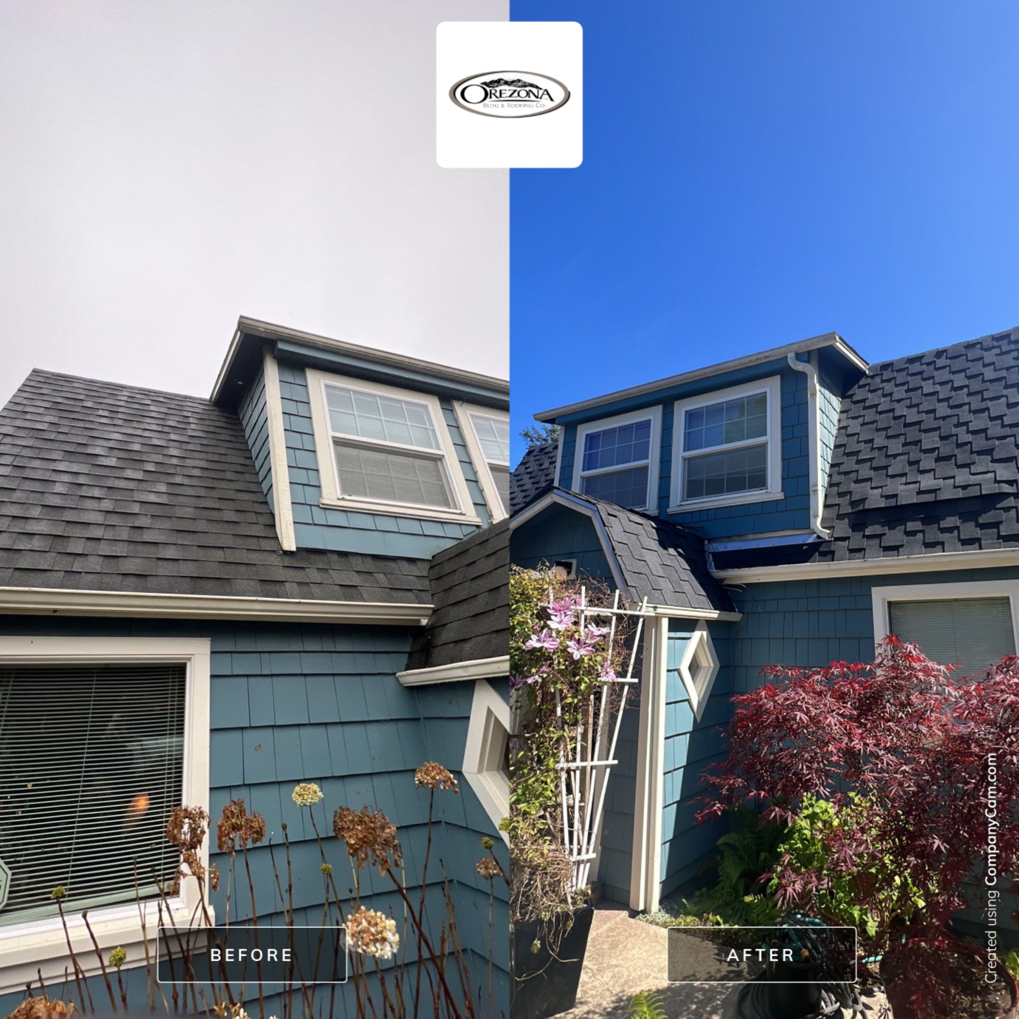 Residential Roofing Installation using Malarkey Windsor by Orezona Building & Roofing Company, Inc.