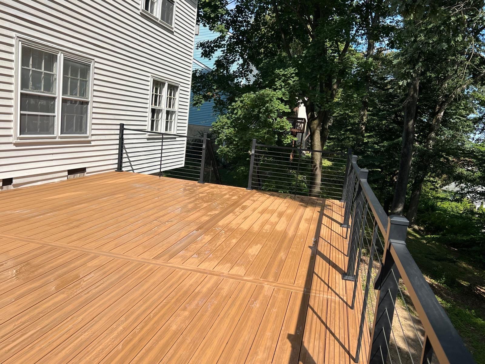 New Deck in Boonton by deck guardian