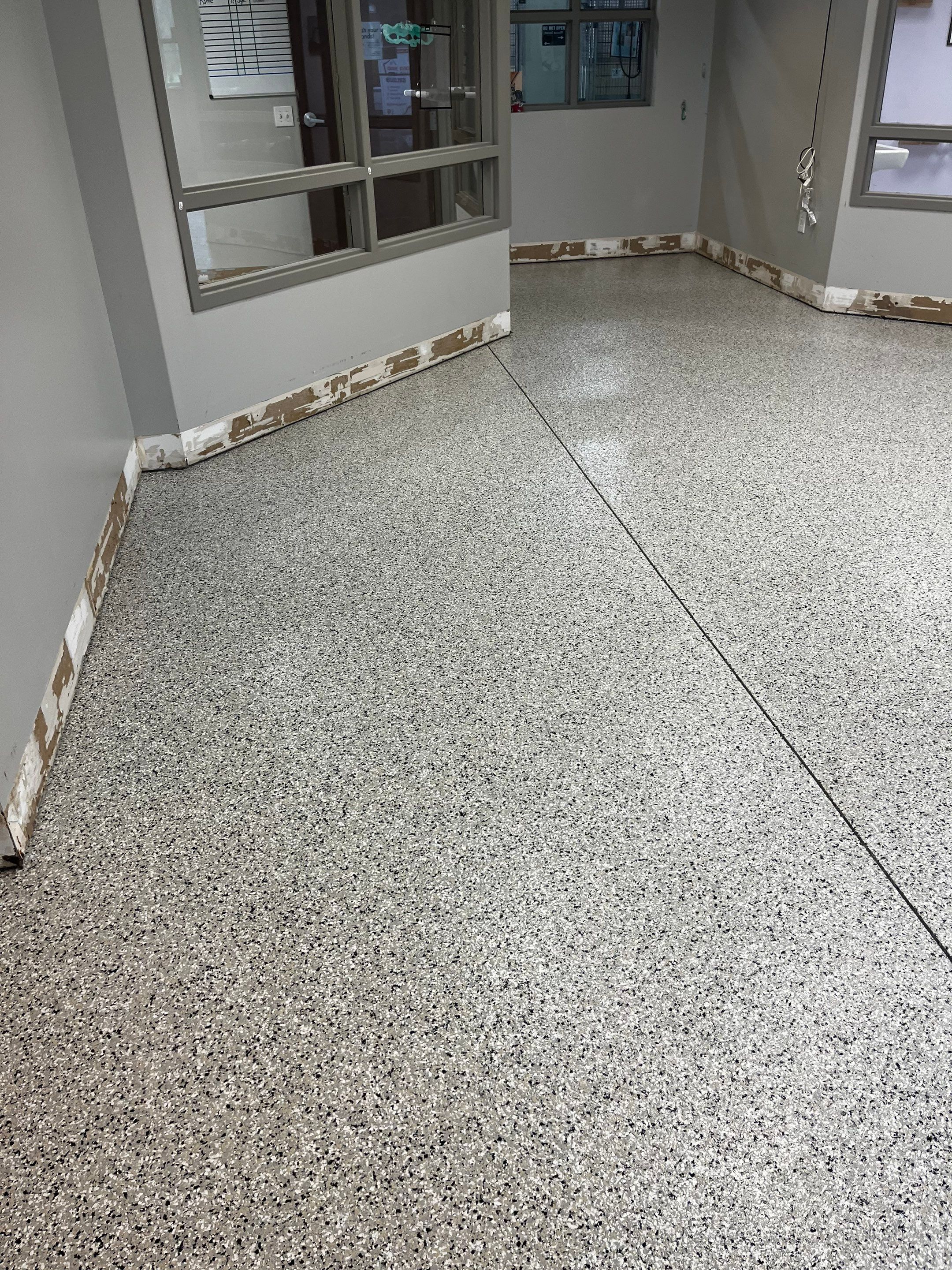 Commercial Floor Coating using Cabin Fever by My Garage Floor Guys