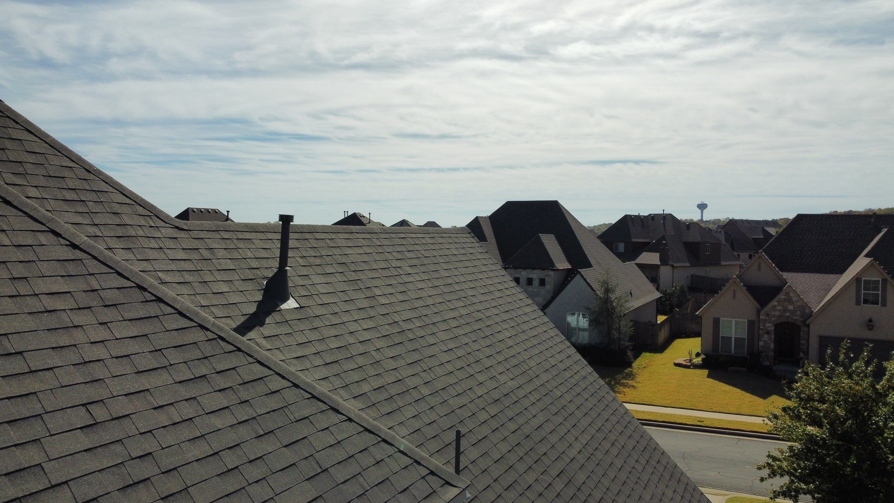 Residential Roof Replacement using Malarkey Vista (Weathered Wood) by Sentry Roofing