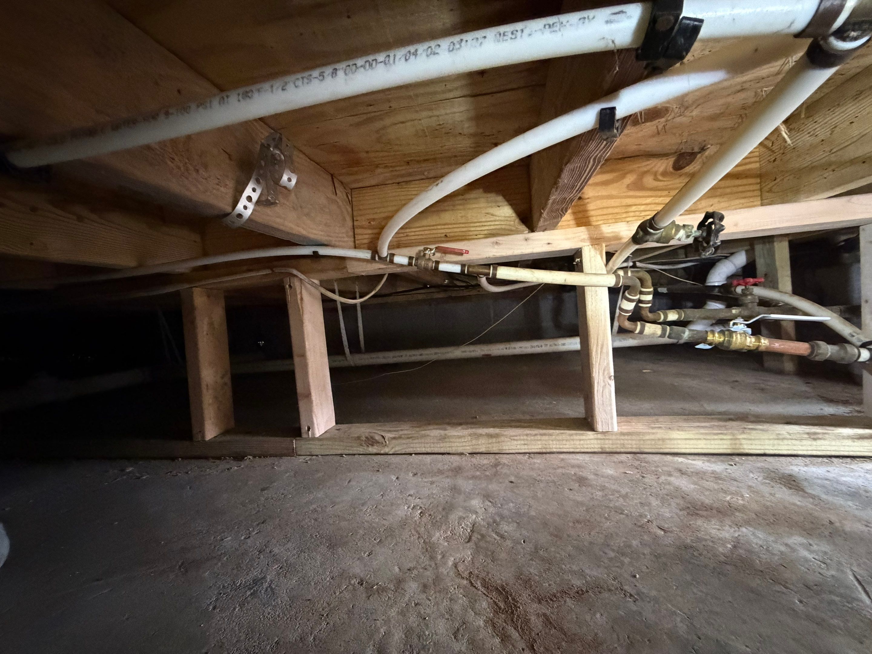 Project in Norfolk by Patriot Crawl Space Repairs